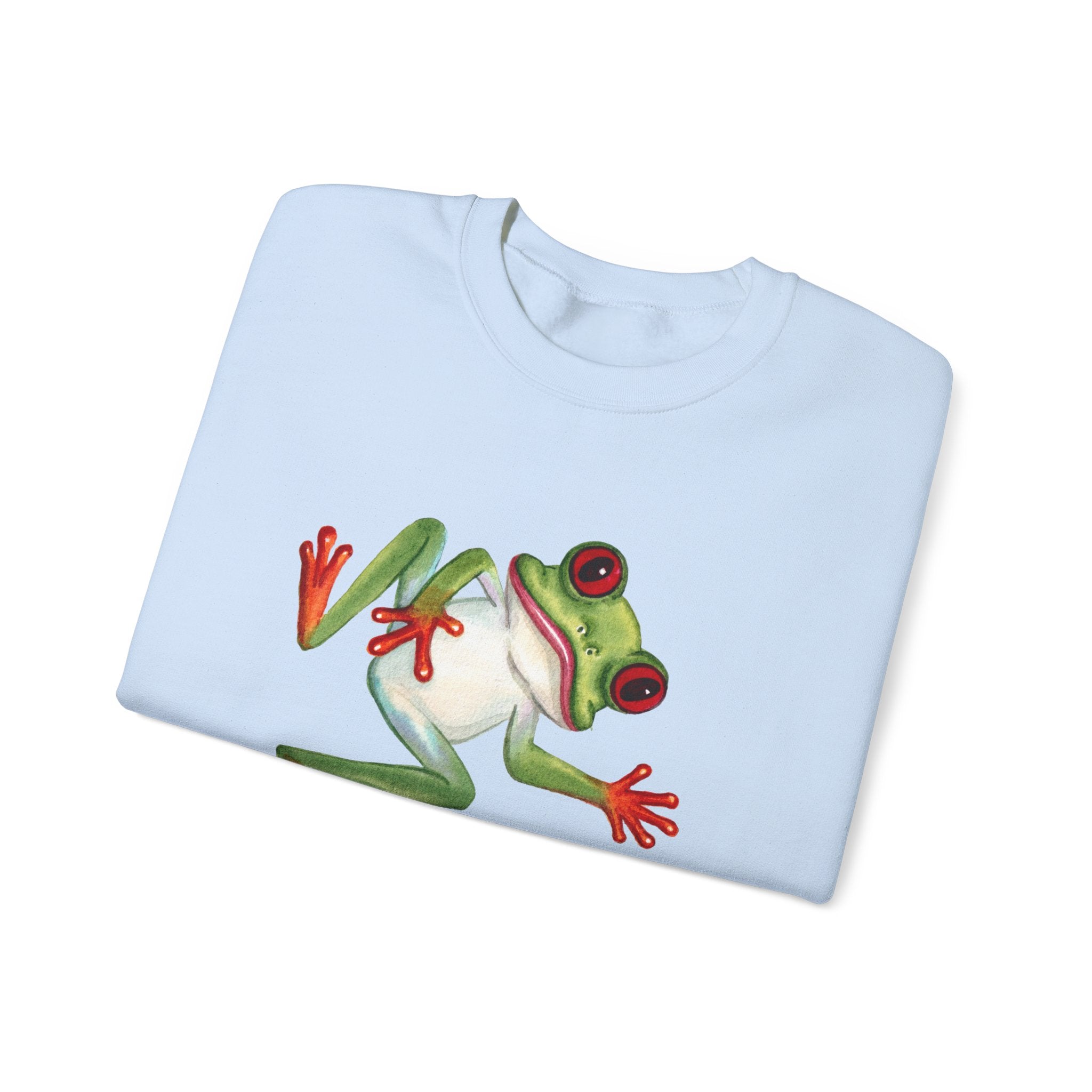 Frog 'Here for Hoppy Hour' Crewneck Sweatshirt