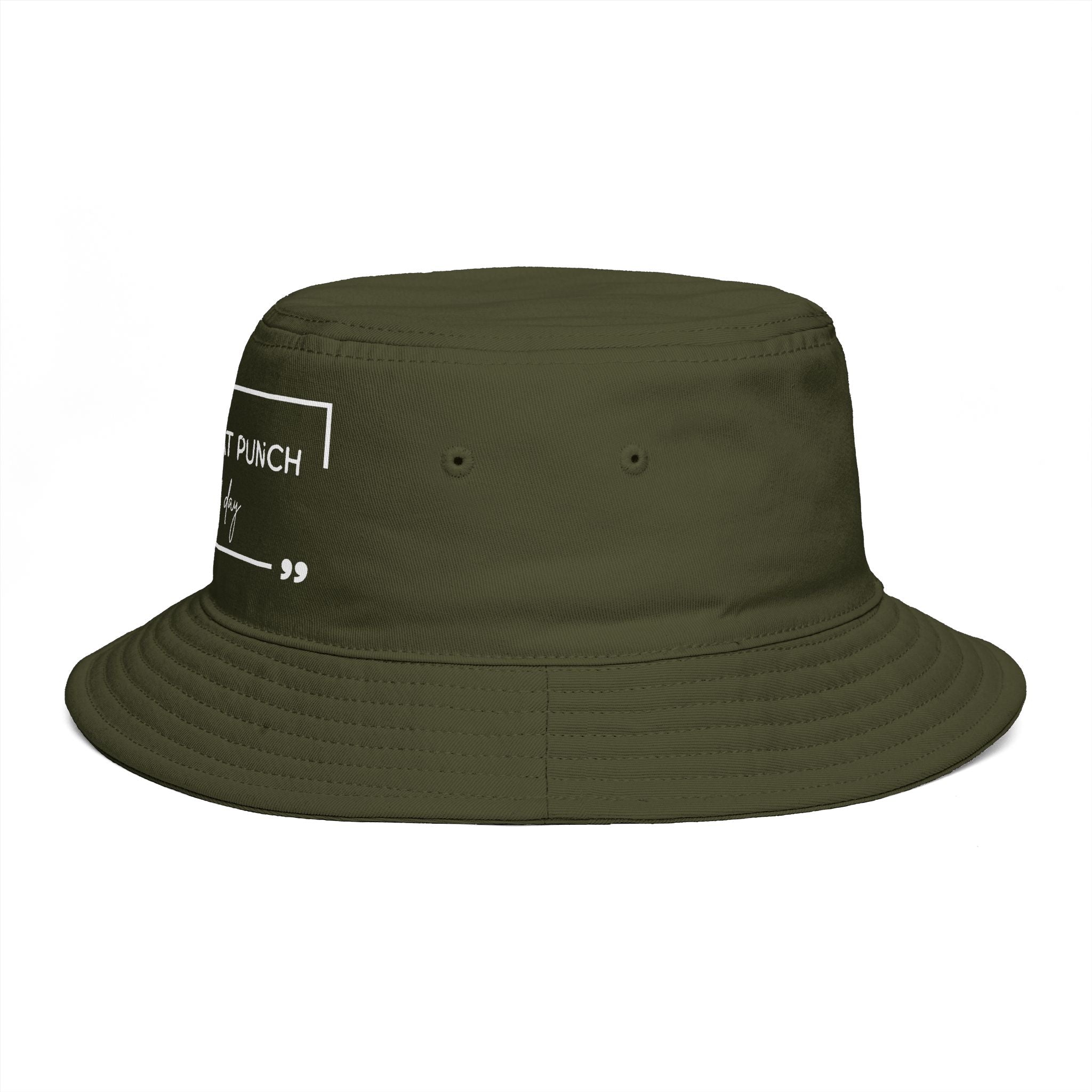 Bucket Hat - "It's a Throat Punch Kinda Day" Graphic