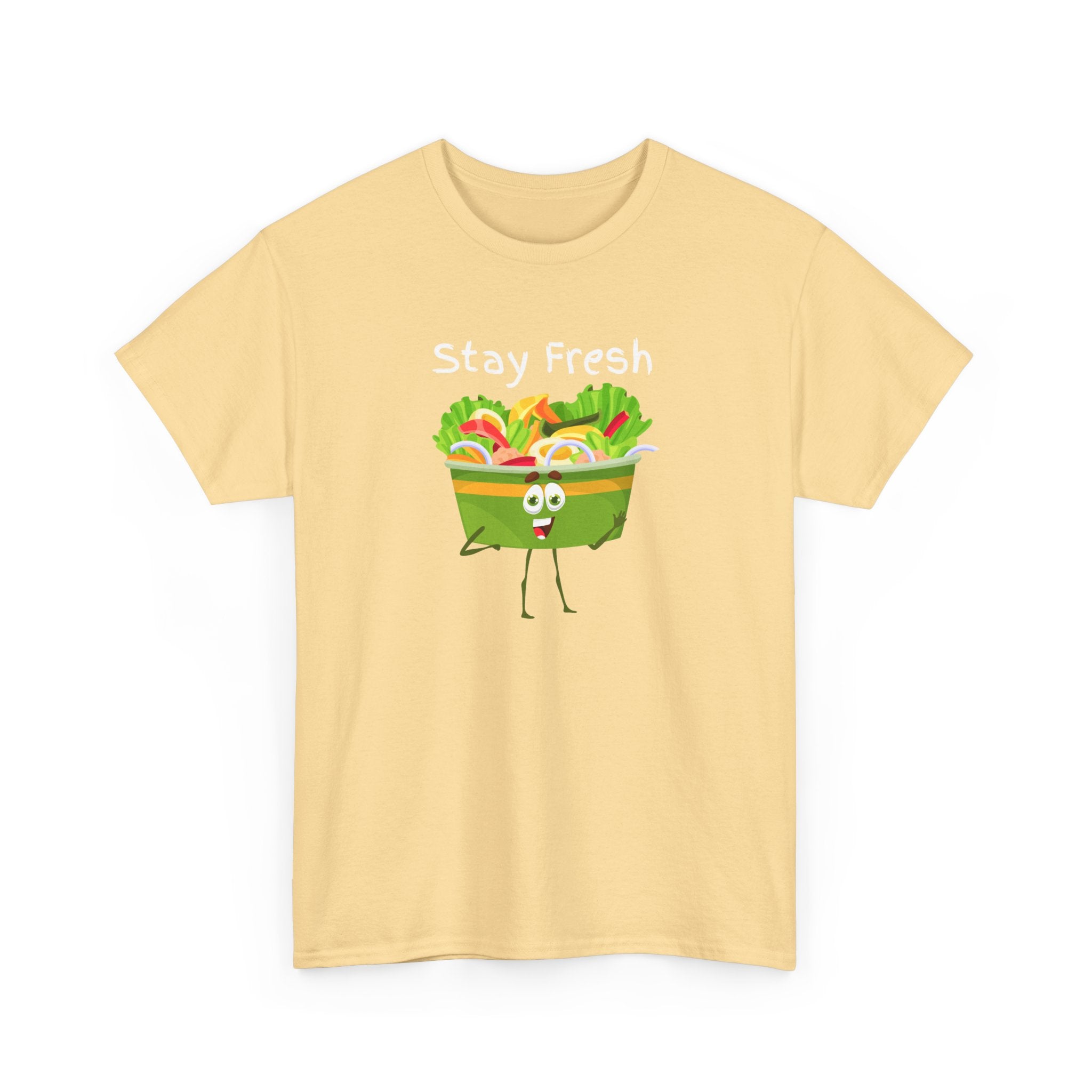 Stay Fresh Salad Tee – Cute Veggie Graphic T-Shirt