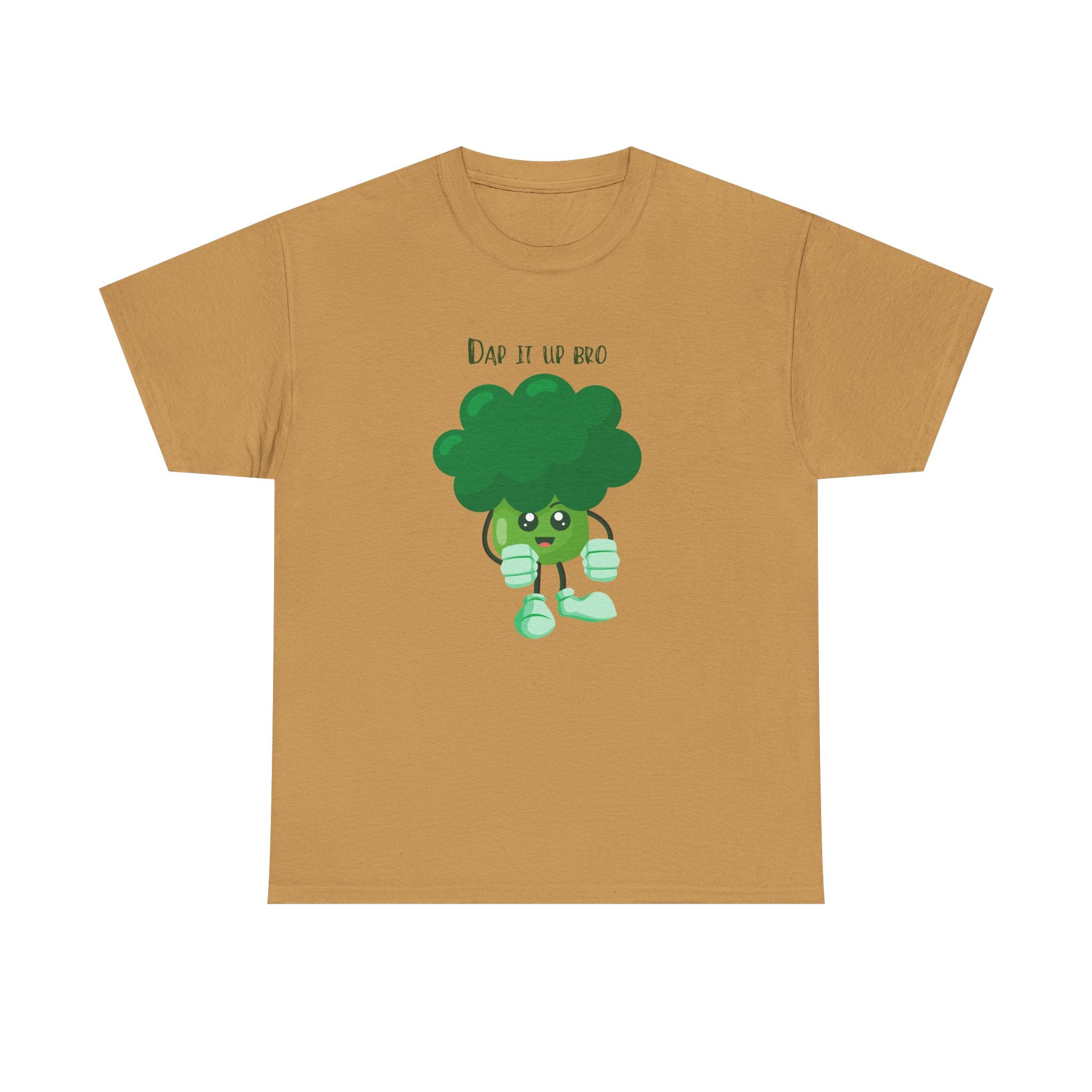 Broccoli Buddy T‑Shirt — Cute 'Eat Yo Veg' Veggie Graphic Tee