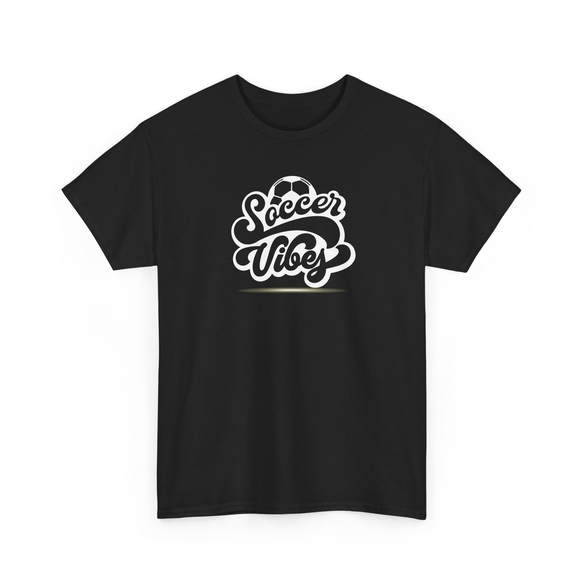 Soccer Vibes T-Shirt — Retro Script Soccer Tee
