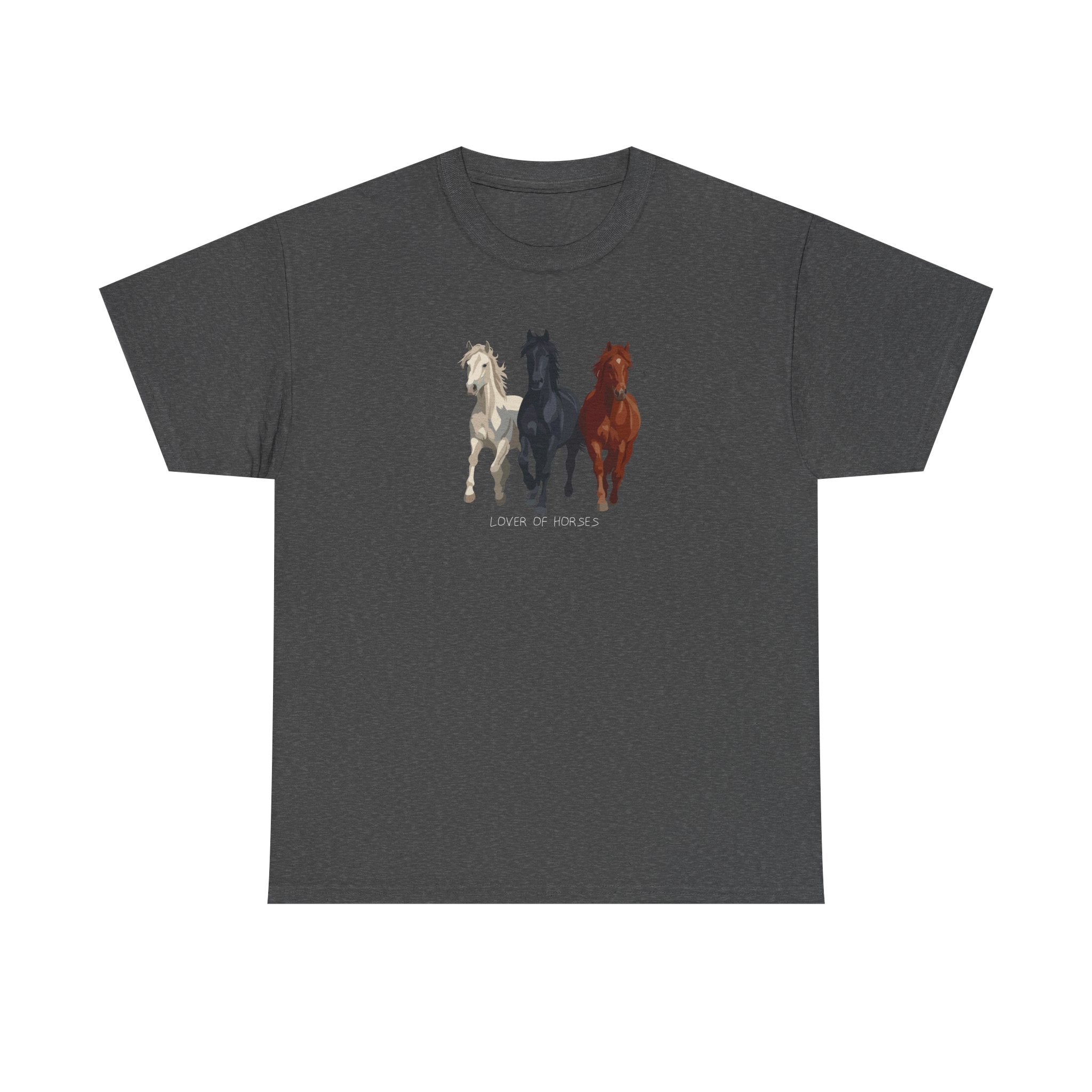 T-Shirt — Three Horses 'Love is Love' Pride Graphic Tee