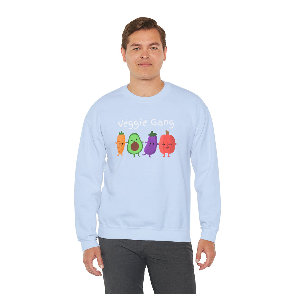 Anxiety Crewneck Sweatshirt — "Different Day Same Anxiety" Cute Cartoon Comfort Pullover