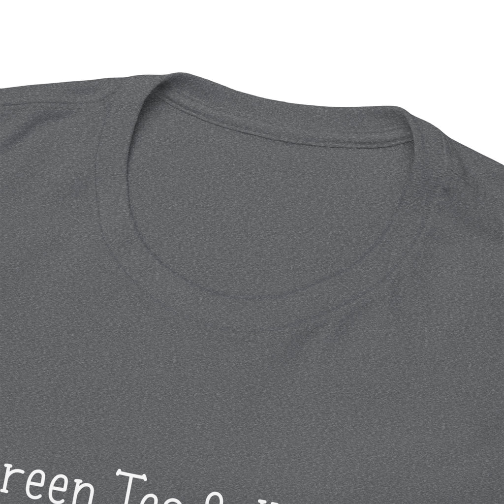 Green Tea & Honey Tee — Minimalist Tea Lover T-Shirt