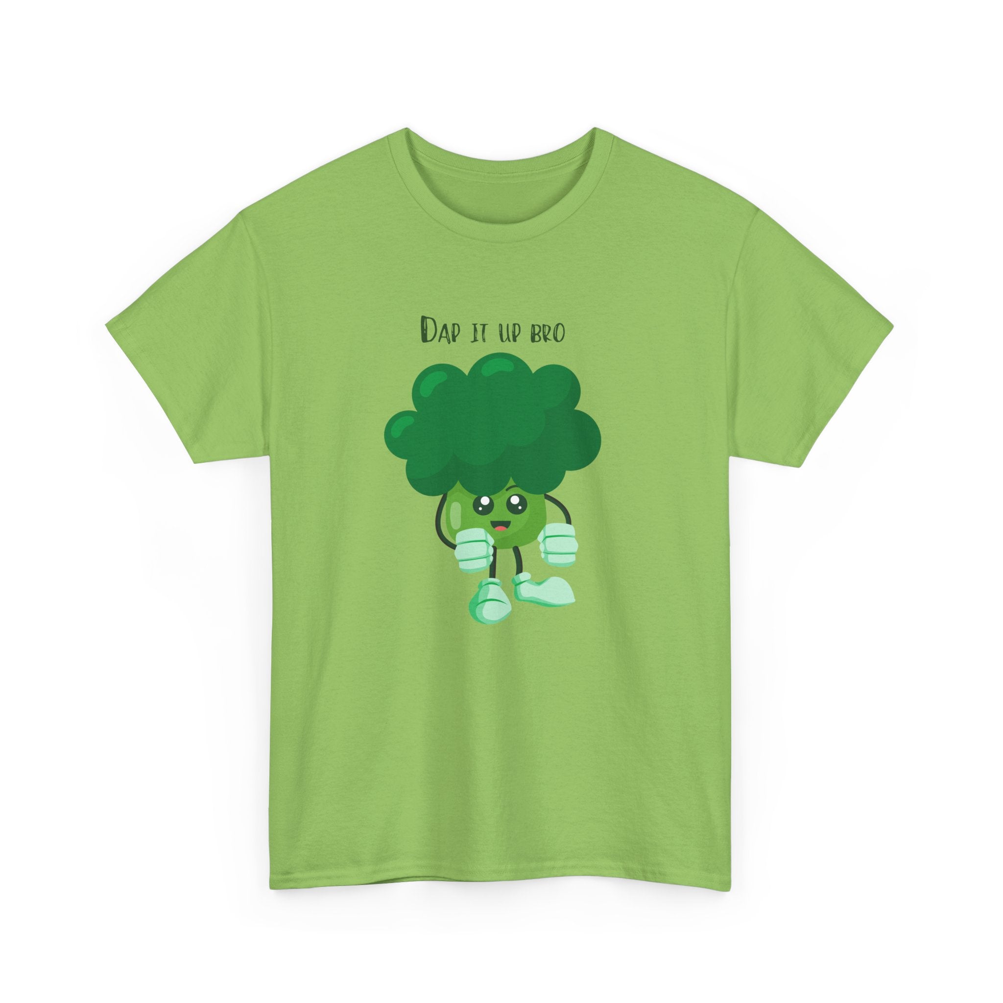 Broccoli Buddy T‑Shirt — Cute 'Eat Yo Veg' Veggie Graphic Tee