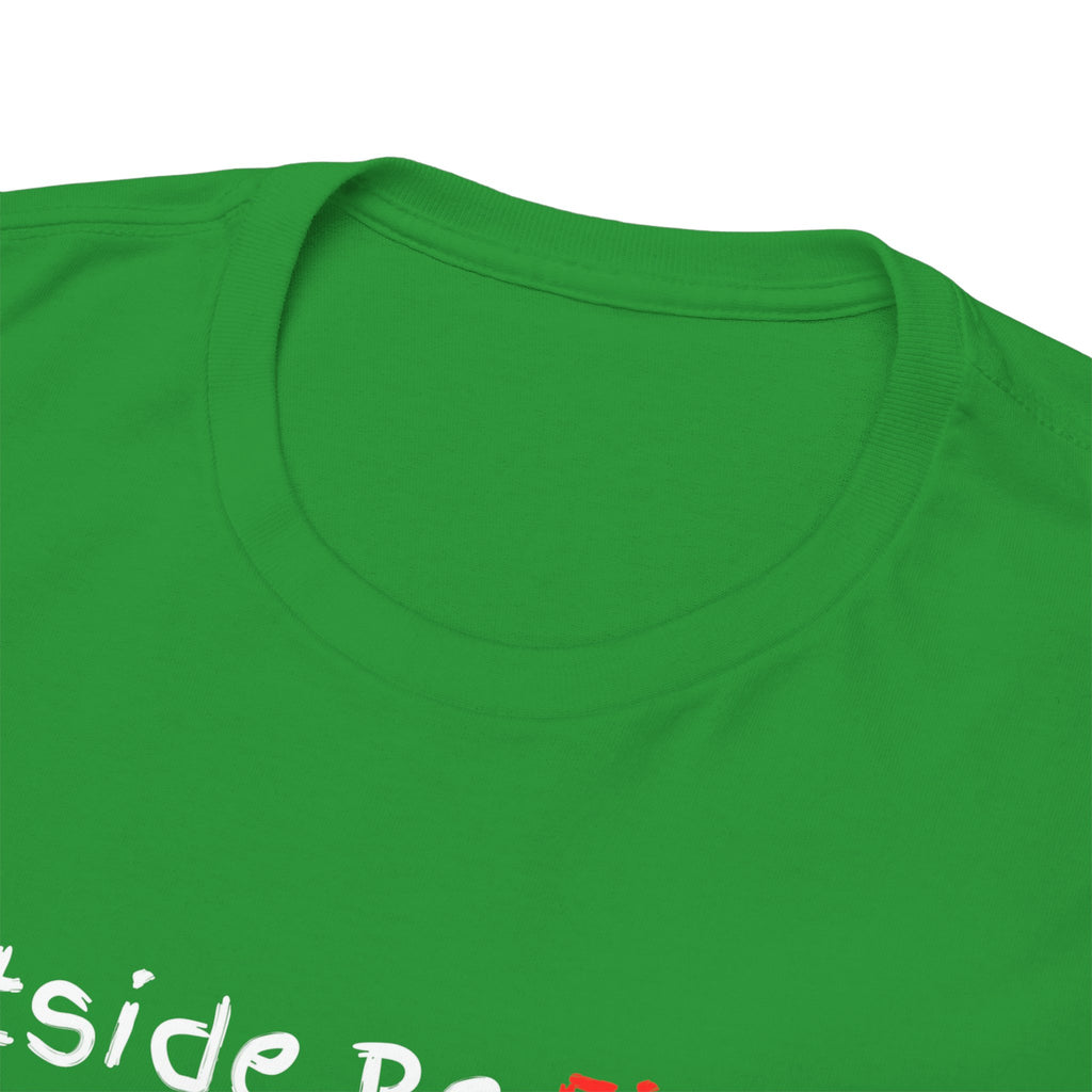 Outside Be Finicky Graphic Tee — Funny Playful Slogan T-Shirt
