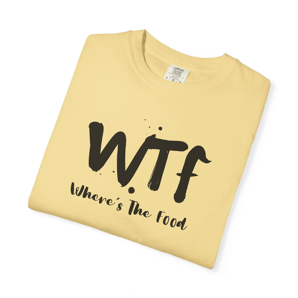 WTF "Where's The Food" Graphic T-Shirt