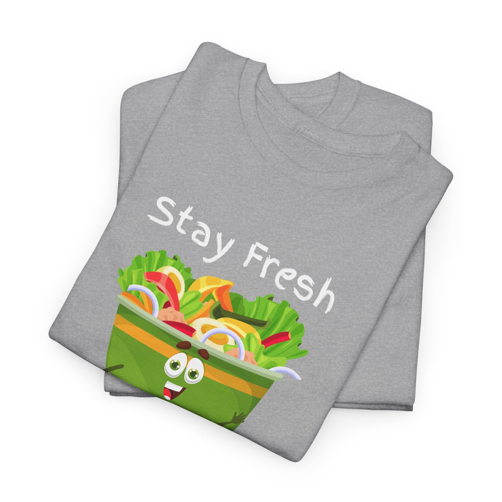 Stay Fresh Salad Tee – Cute Veggie Graphic T-Shirt