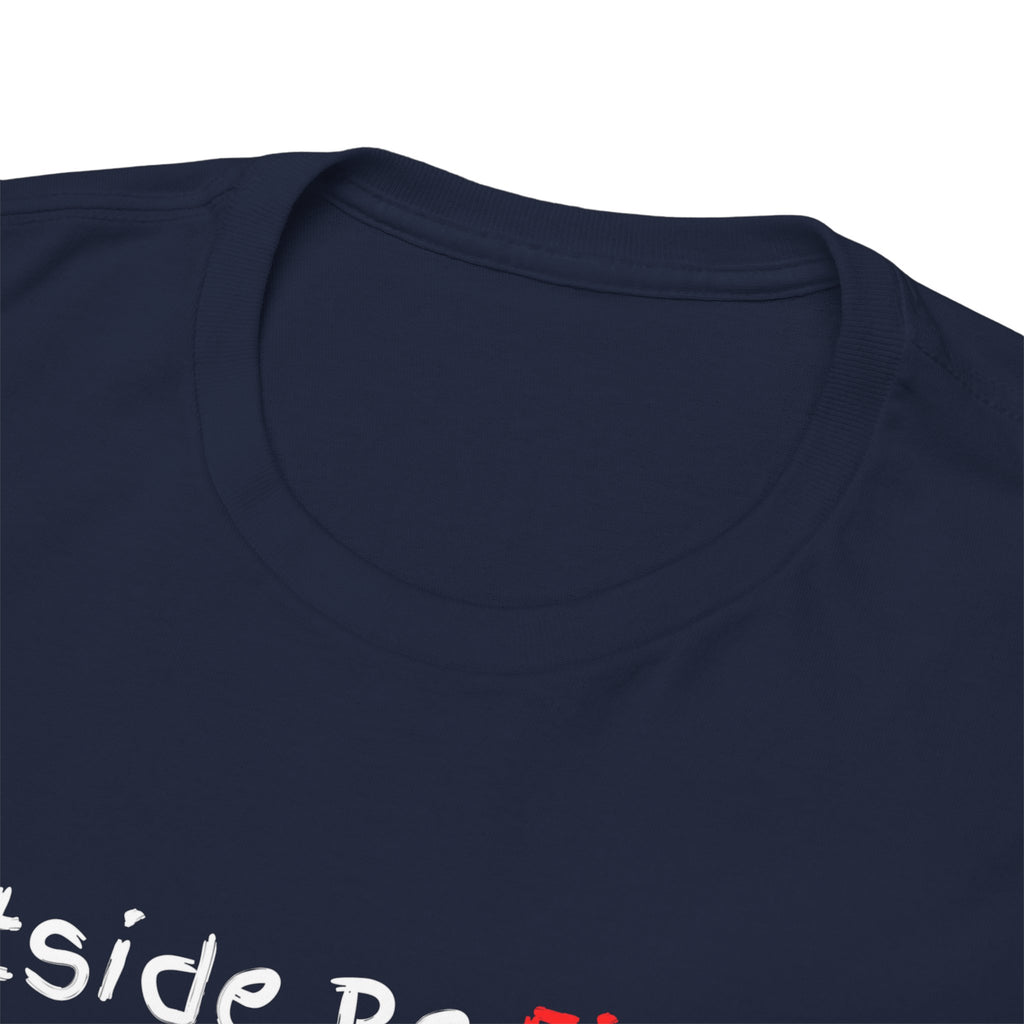Outside Be Finicky Graphic Tee — Funny Playful Slogan T-Shirt
