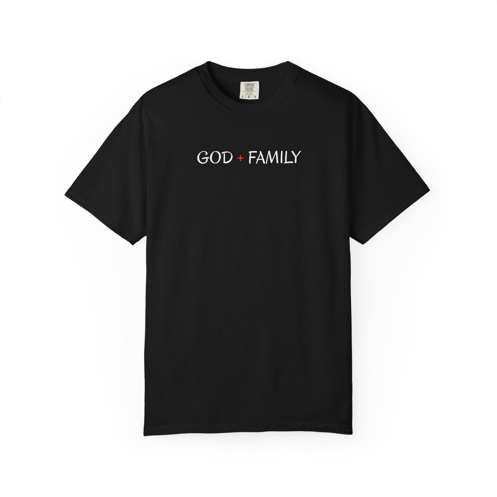 God Family T-Shirt — Faith & Family Garment-Dyed Tee