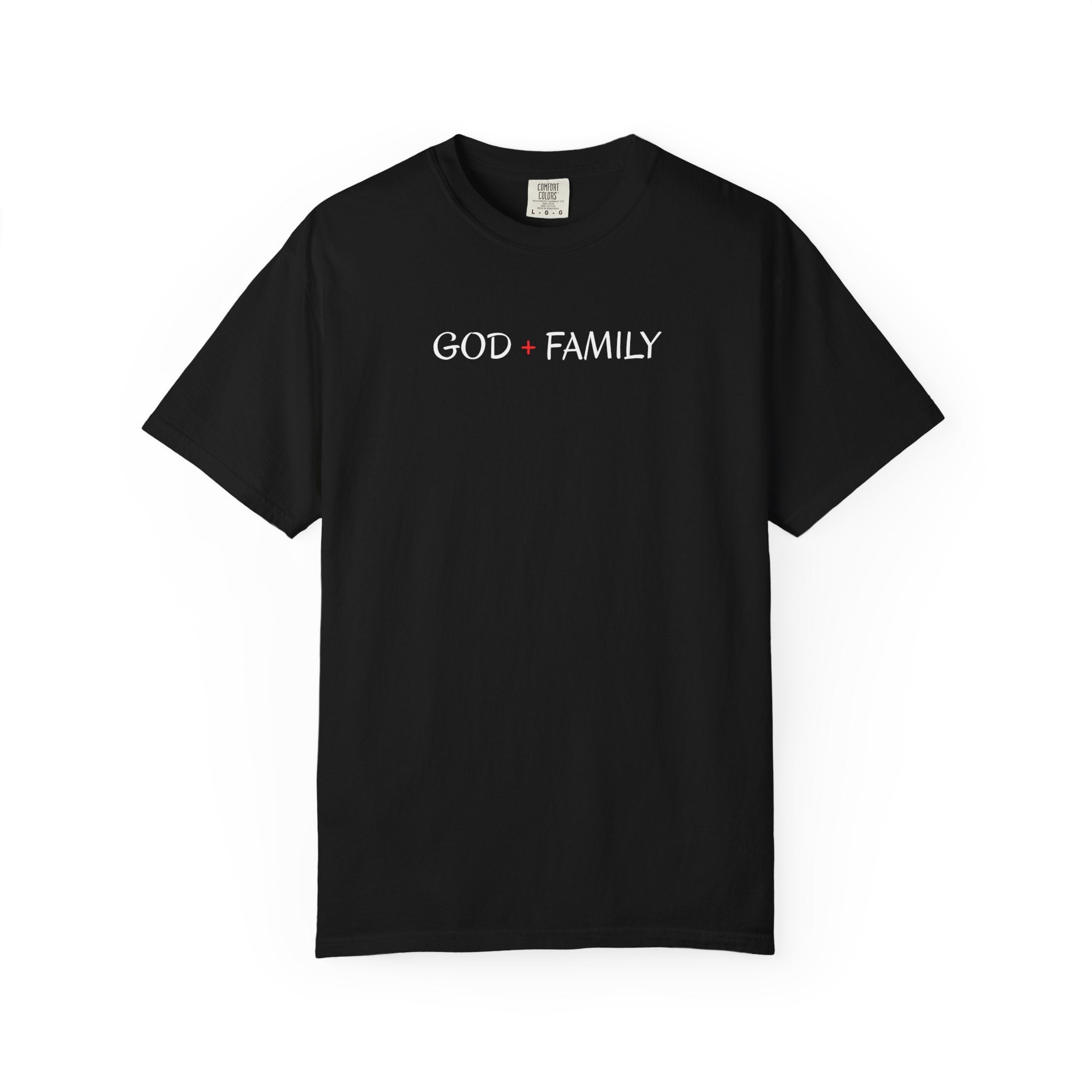 God Family T-Shirt — Faith & Family Garment-Dyed Tee