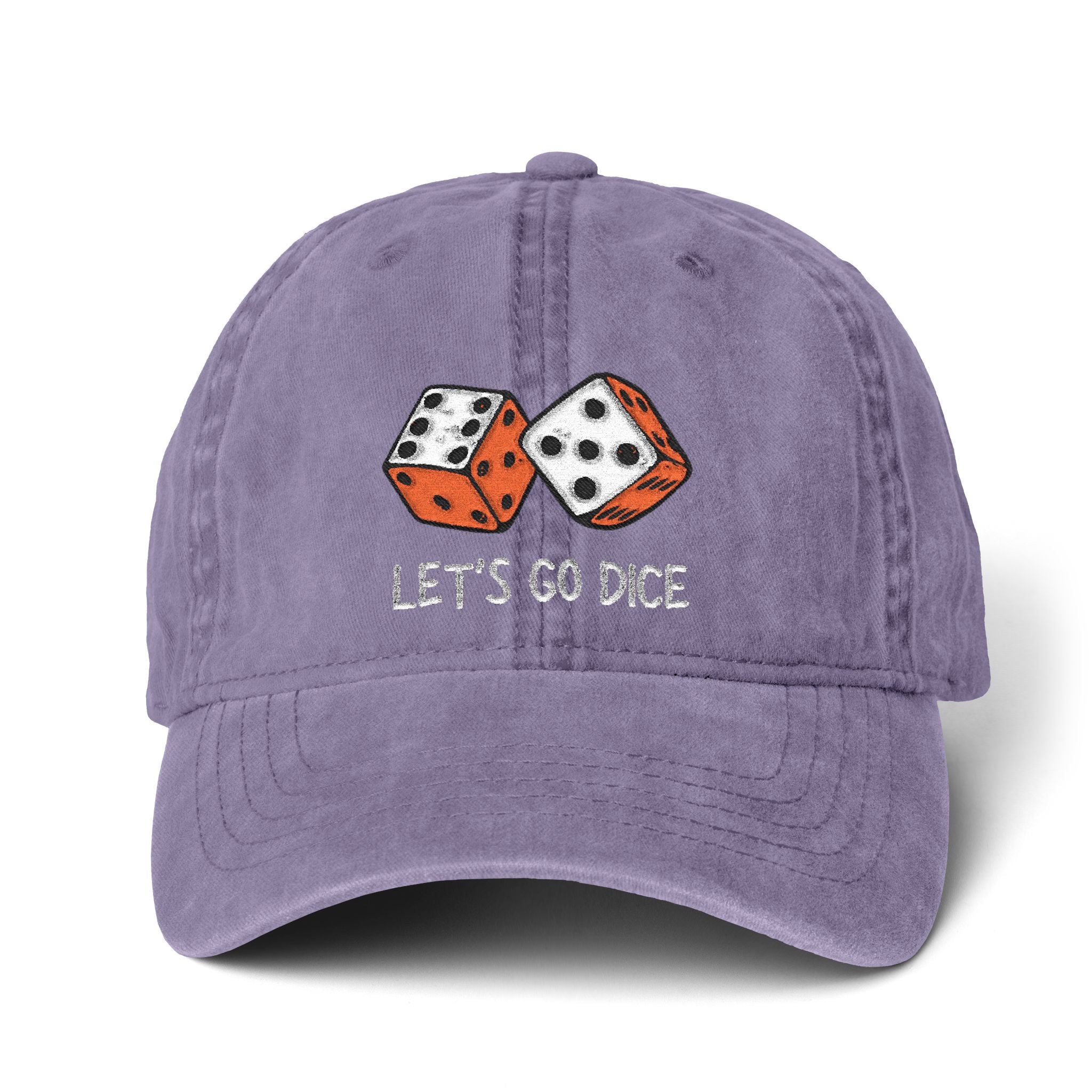 Women's Pigment-Dyed Cap with Fashion Undervisor (Embroidery)