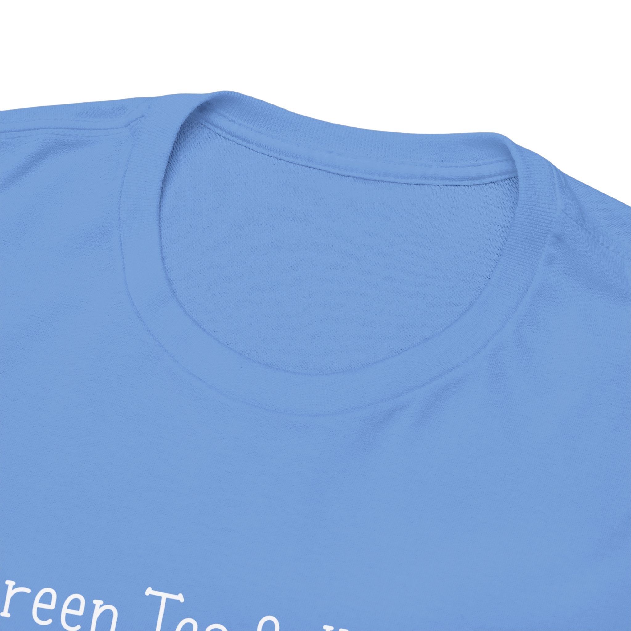 Green Tea & Honey Tee — Minimalist Tea Lover T-Shirt