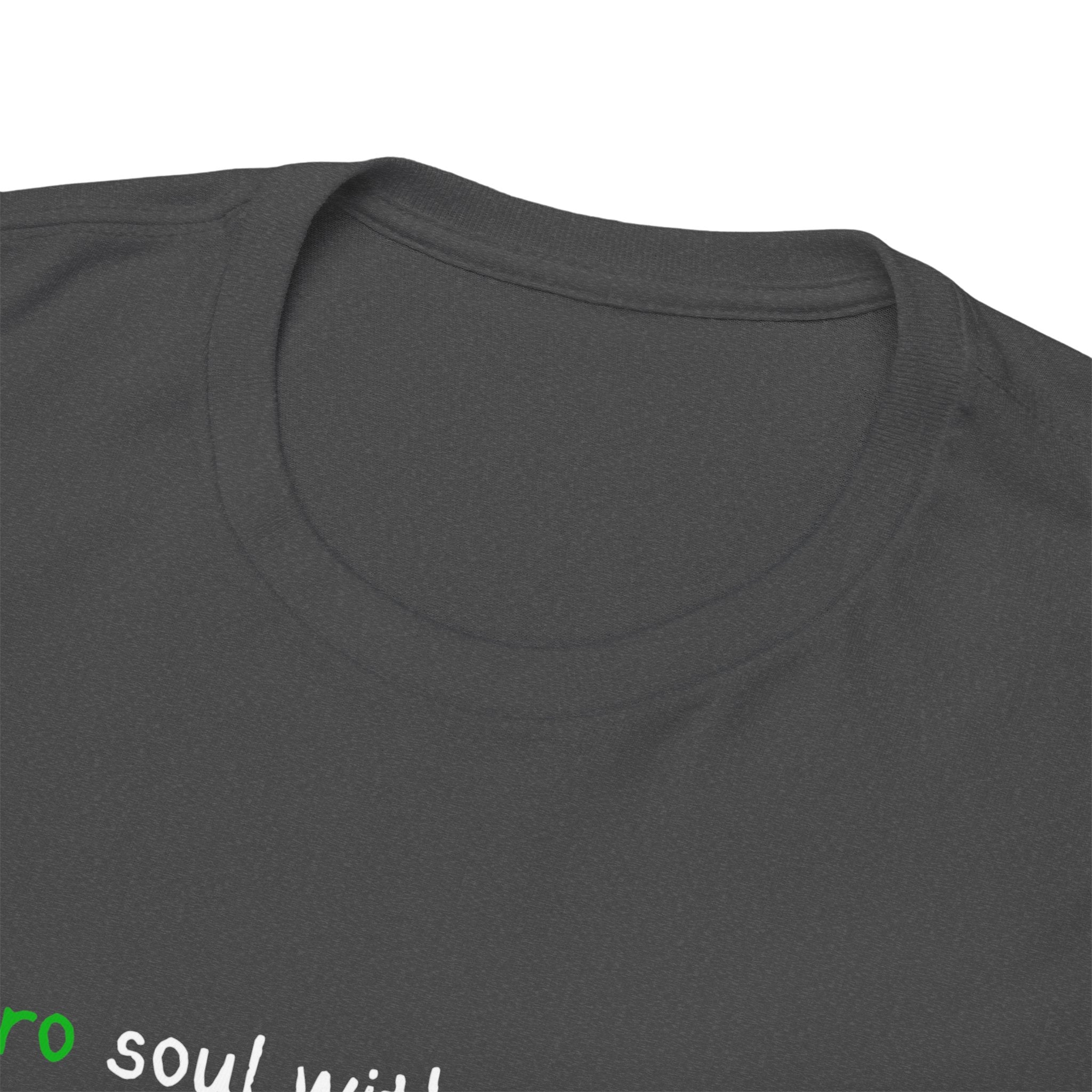 Retro Soul Tee - "Retro soul with wifi issues." Vintage Text Graphic T-Shirt
