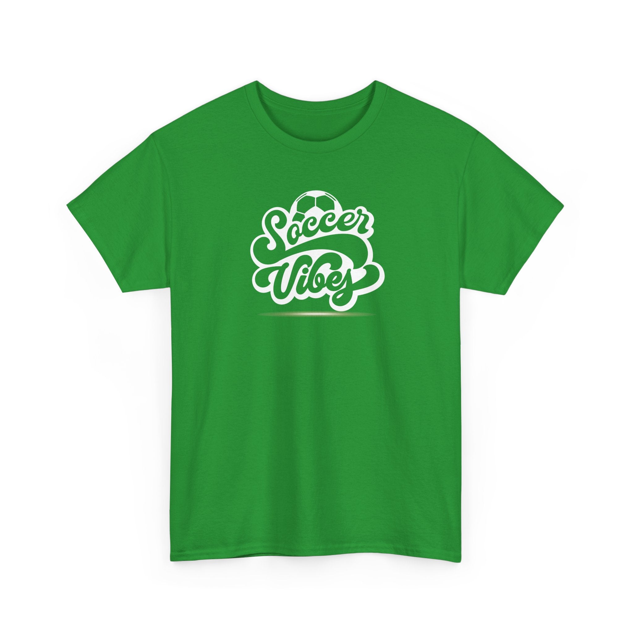 Soccer Vibes T-Shirt — Retro Script Soccer Tee
