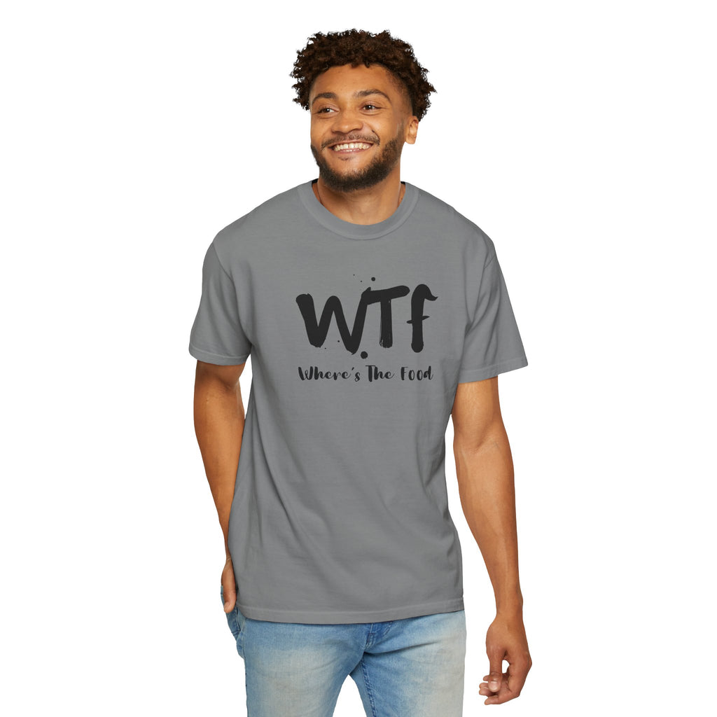 WTF "Where's The Food" Graphic T-Shirt