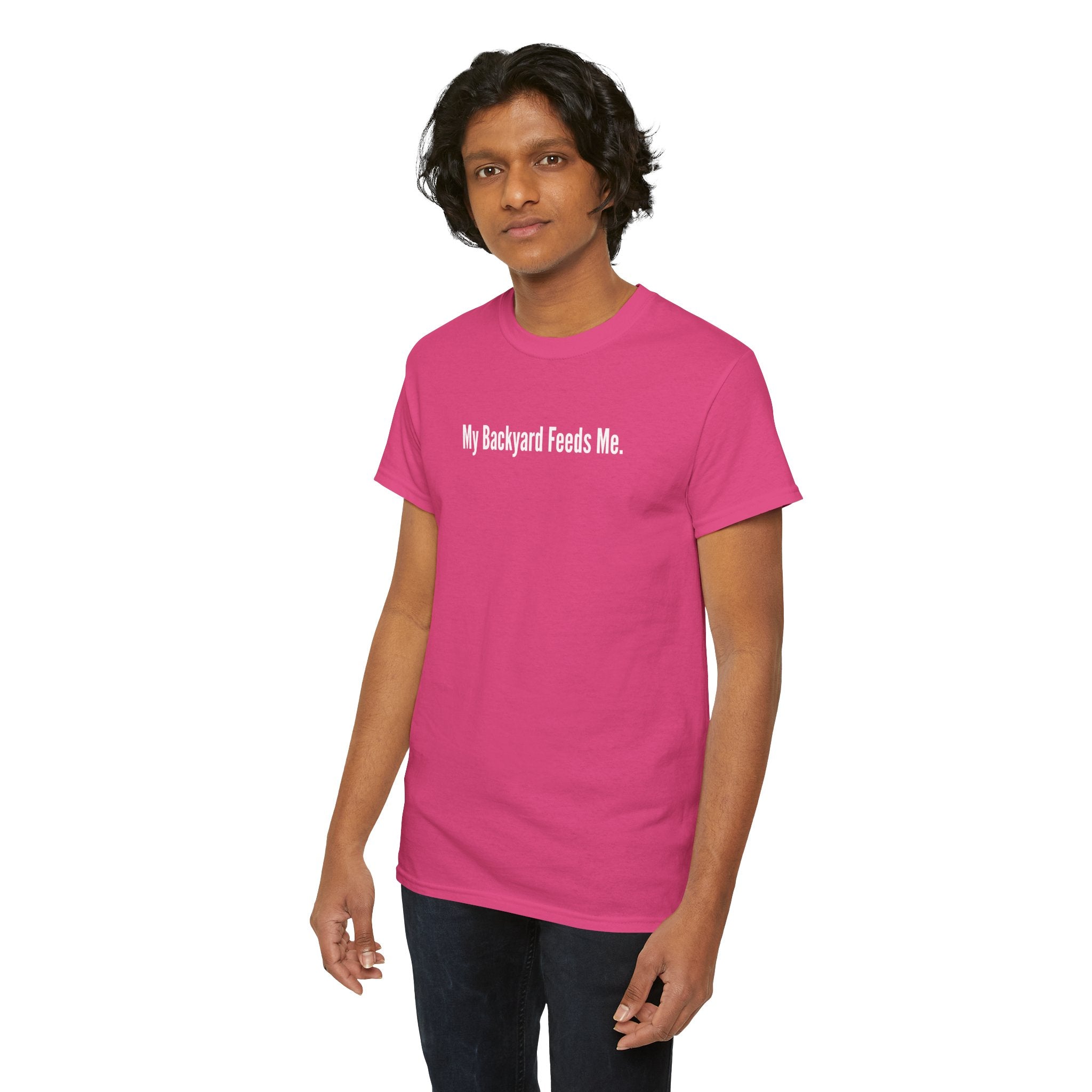 Backyard Feeds Me T-Shirt — Gardening & Homesteading Tee
