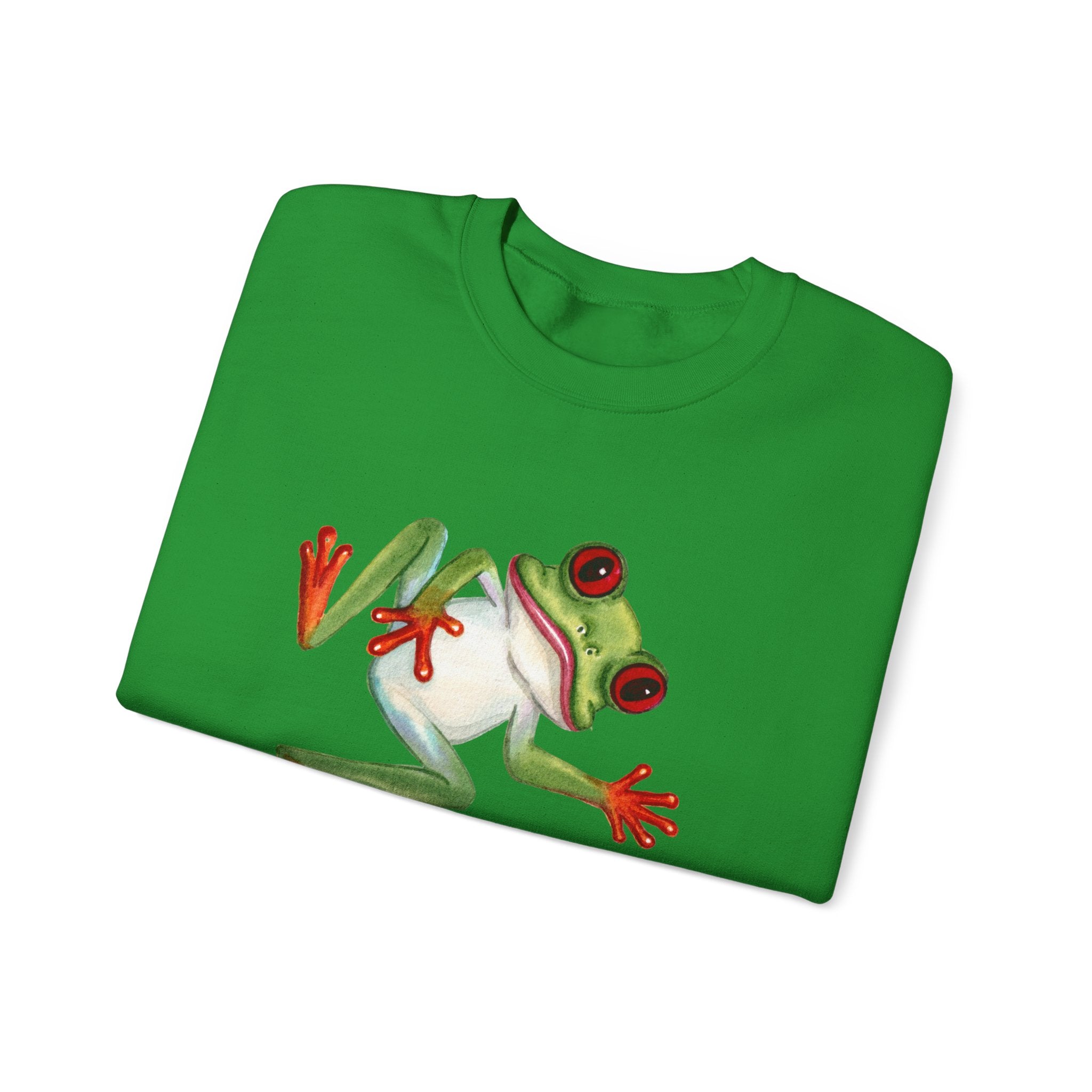 Frog 'Here for Hoppy Hour' Crewneck Sweatshirt