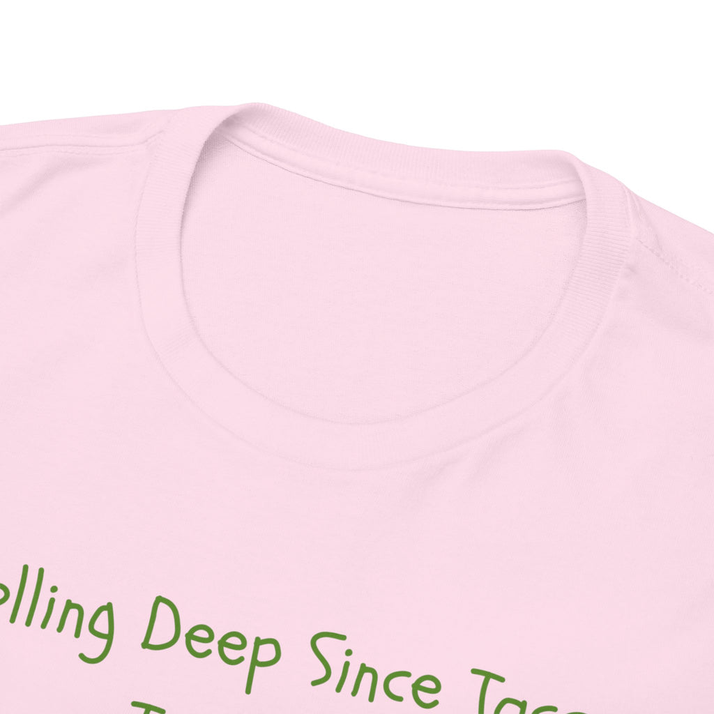 Taco Tuesday Graphic Tee — "Rolling Deep Since Taco Tuesday" Funny Mexican Food Shirt