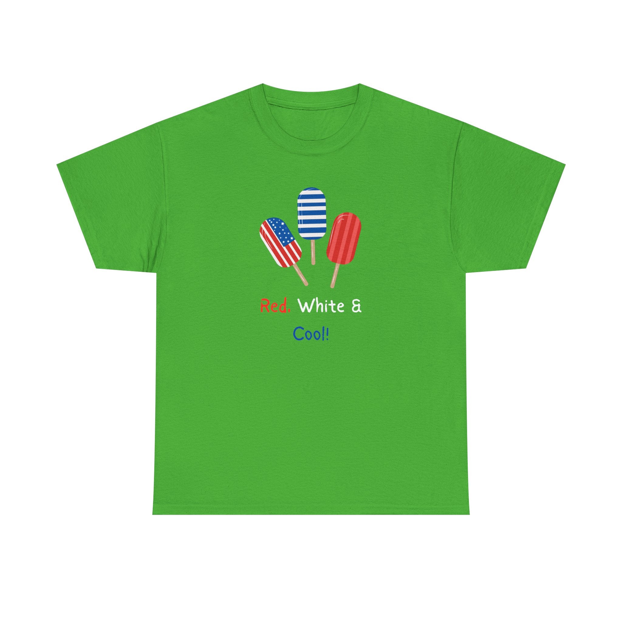 Patriotic Popsicle Tee – "Red, White & Cool" 4th of July T-Shirt