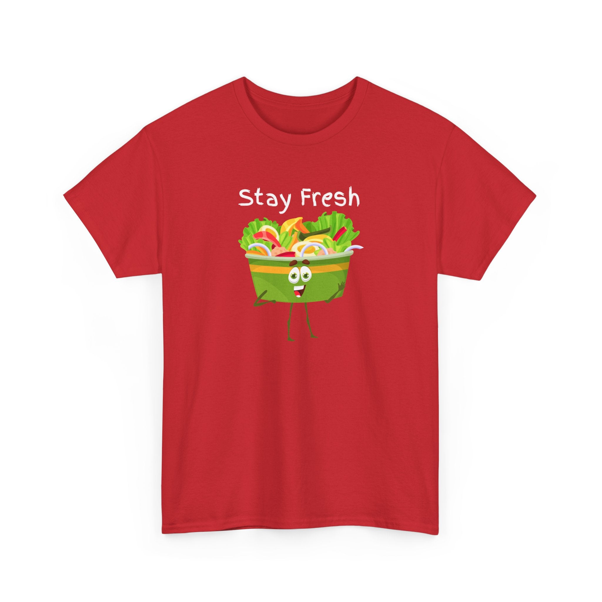 Stay Fresh Salad Tee – Cute Veggie Graphic T-Shirt