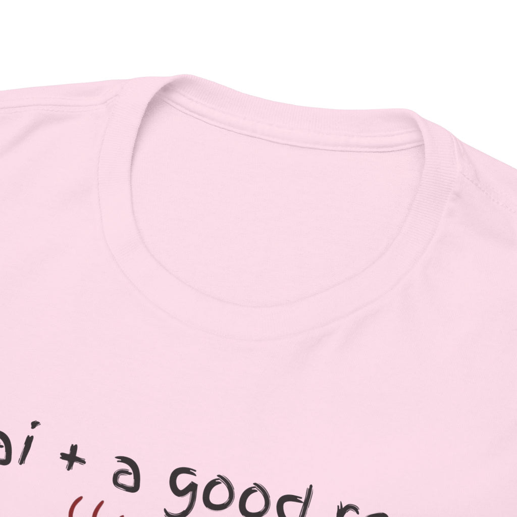 Chai + A Good Read T-Shirt — Tea & Books Graphic Tee for Book Lovers