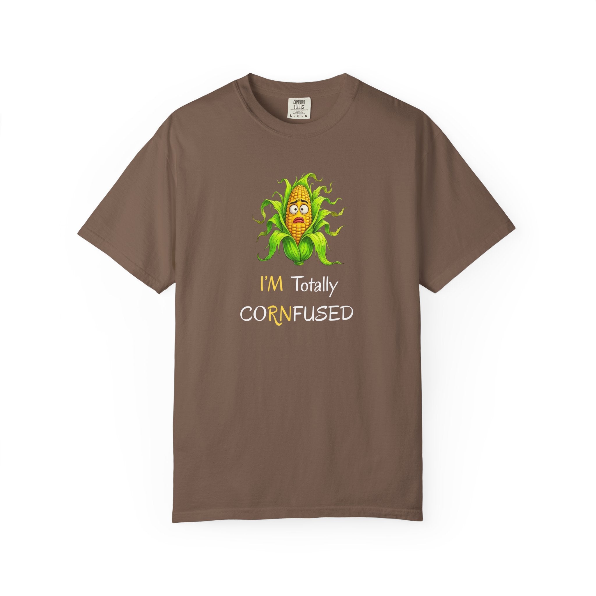 I'm Totally CORNfused Tee — Funny Corn Pun T-Shirt
