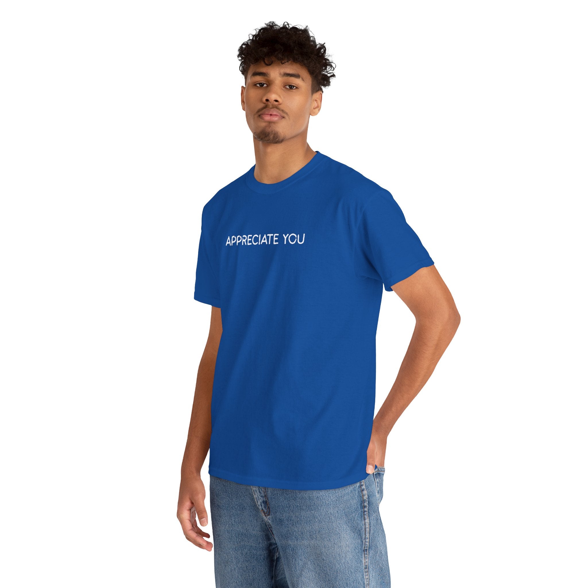 Appreciate You Tee — Minimalist Thank You Graphic T-Shirt