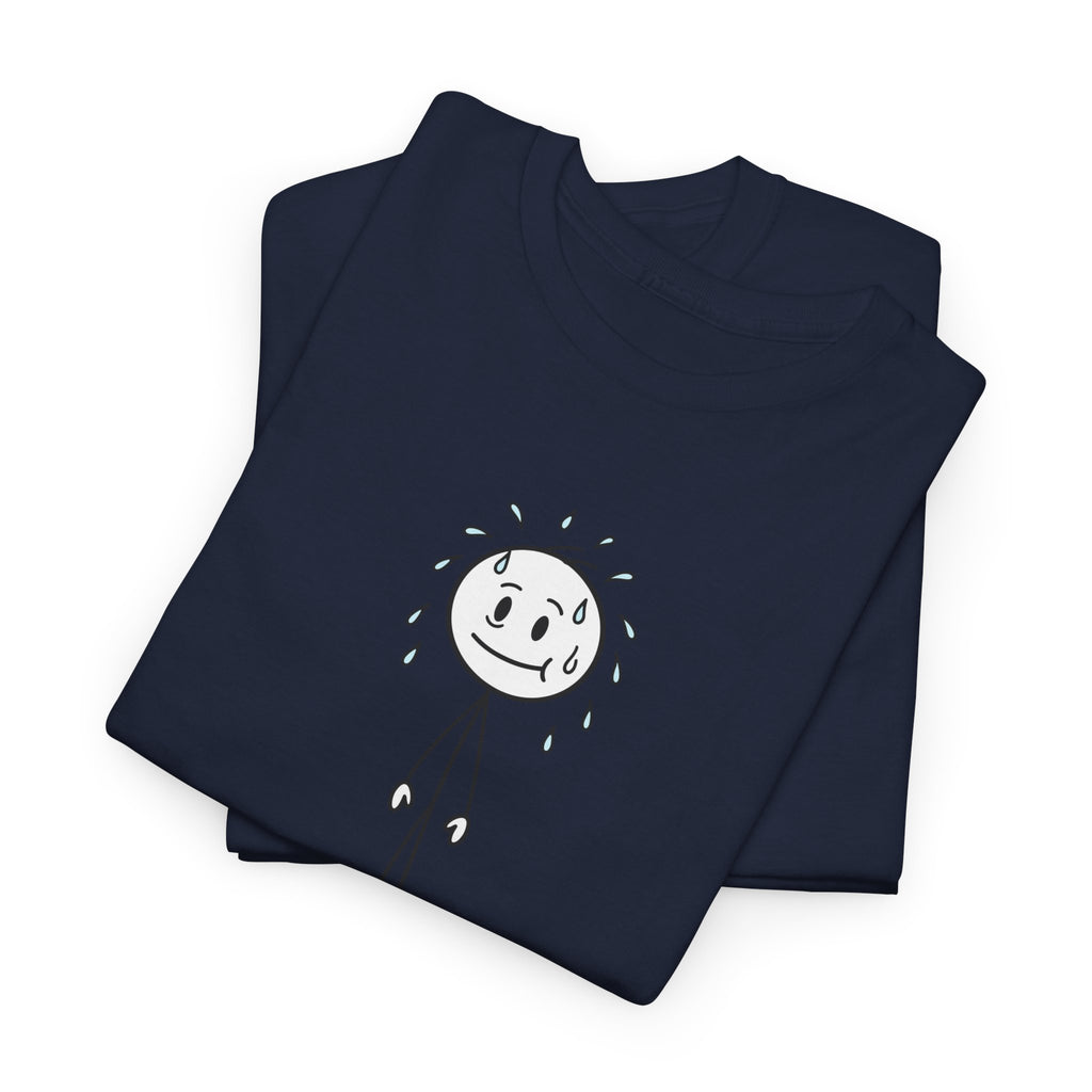 Me Socializing T-Shirt — Funny Introvert Stick Figure Tee