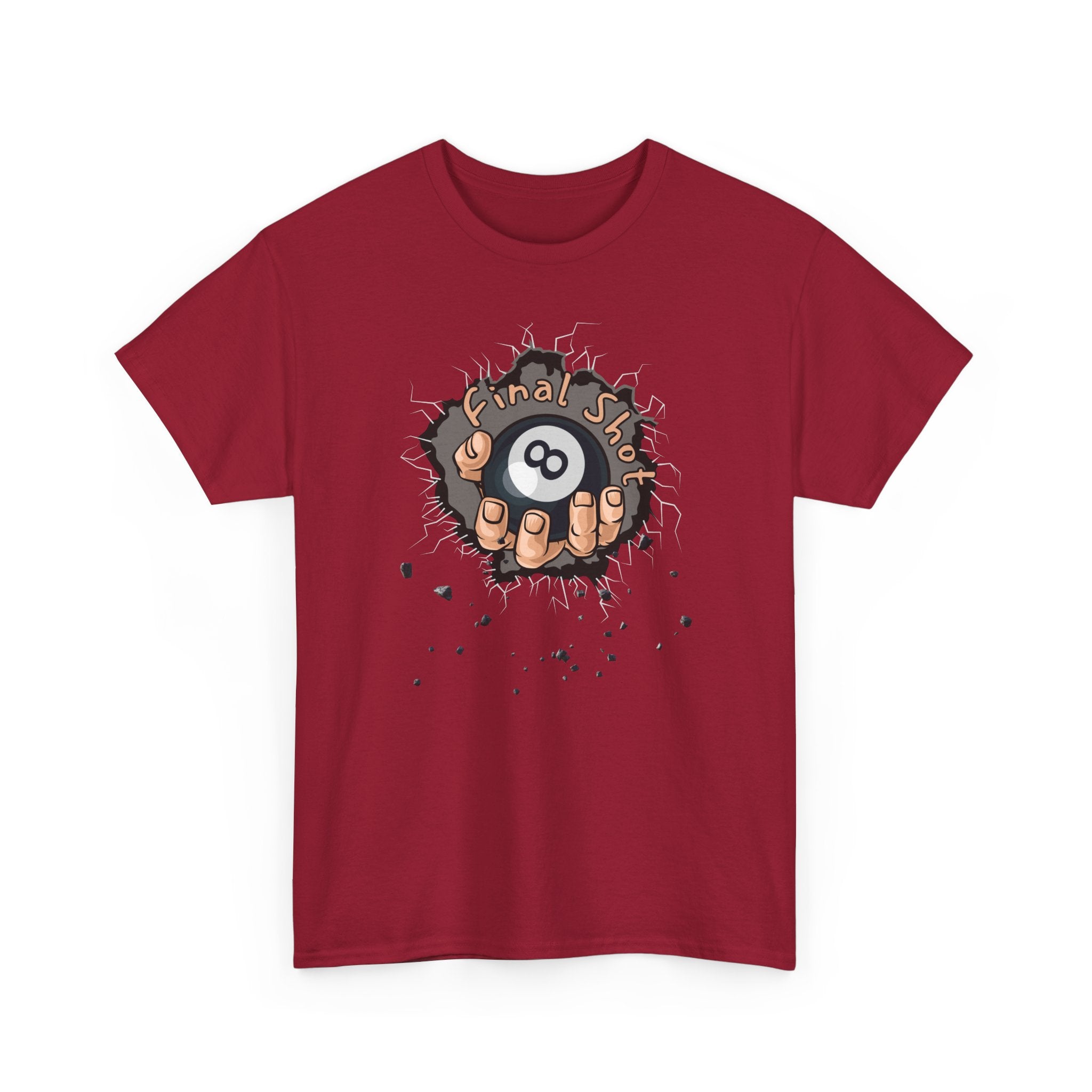 Eight Ball Pocket Tee — "Final Say" Billiards Graphic Shirt