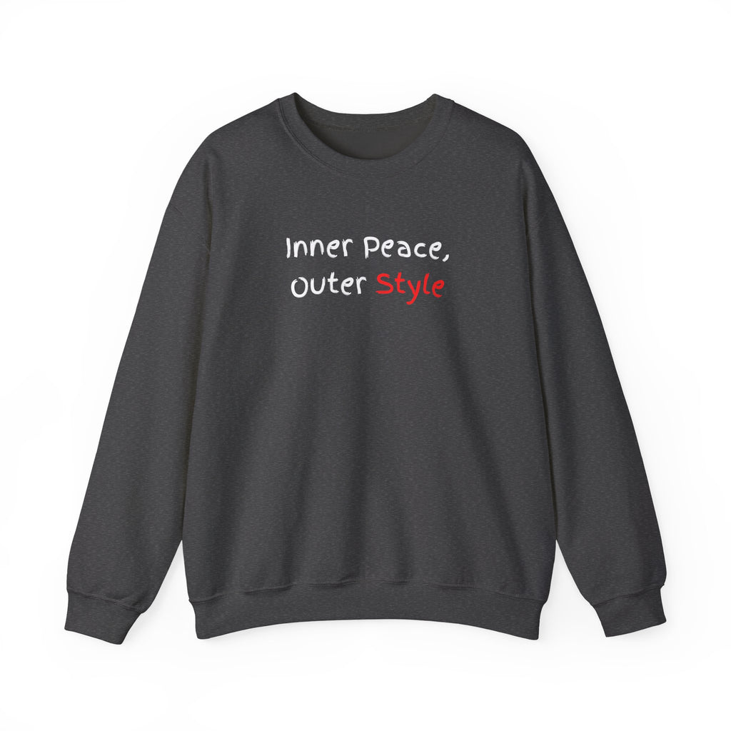Crewneck Sweatshirt "Style" Minimalist Pink Script – Casual Everyday Fashion