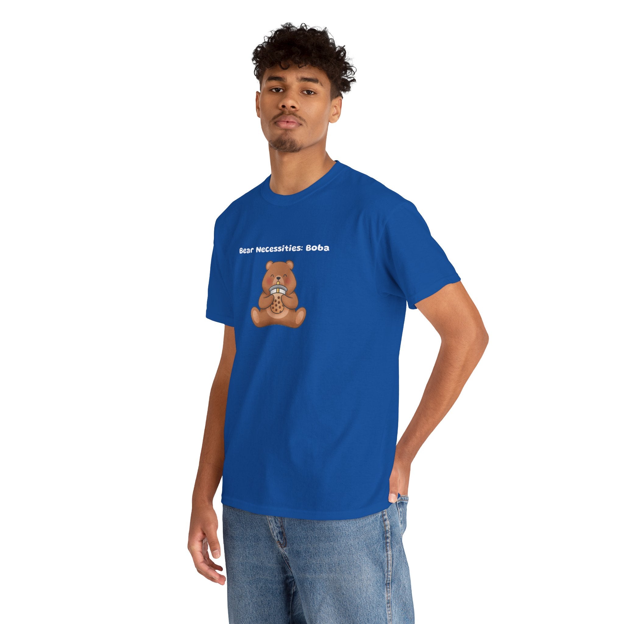 Bear Necessities: Boba Tee — Cute Bubble Tea Bear Graphic T-Shirt