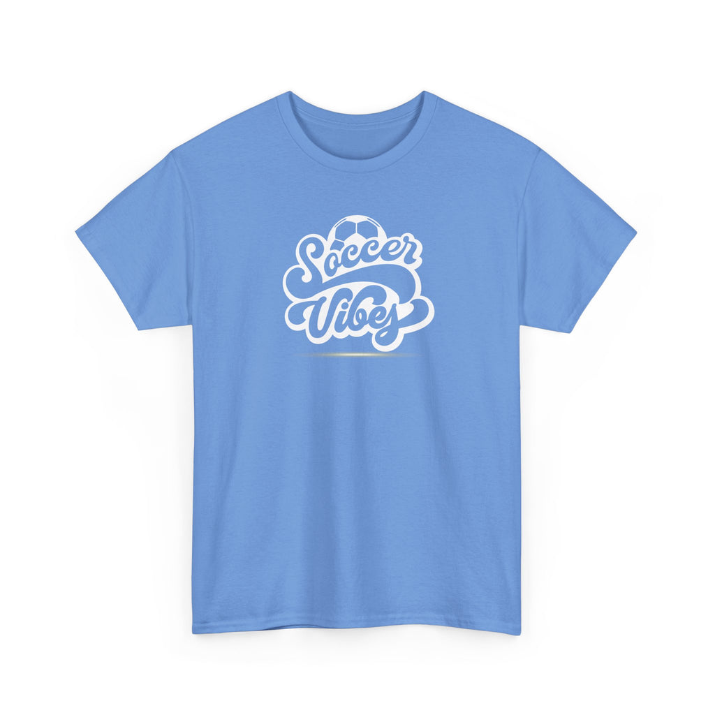 Soccer Vibes T-Shirt — Retro Script Soccer Tee