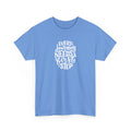 T-Shirt — "Every Journey Needs a First Step" Inspirational Quote Tee