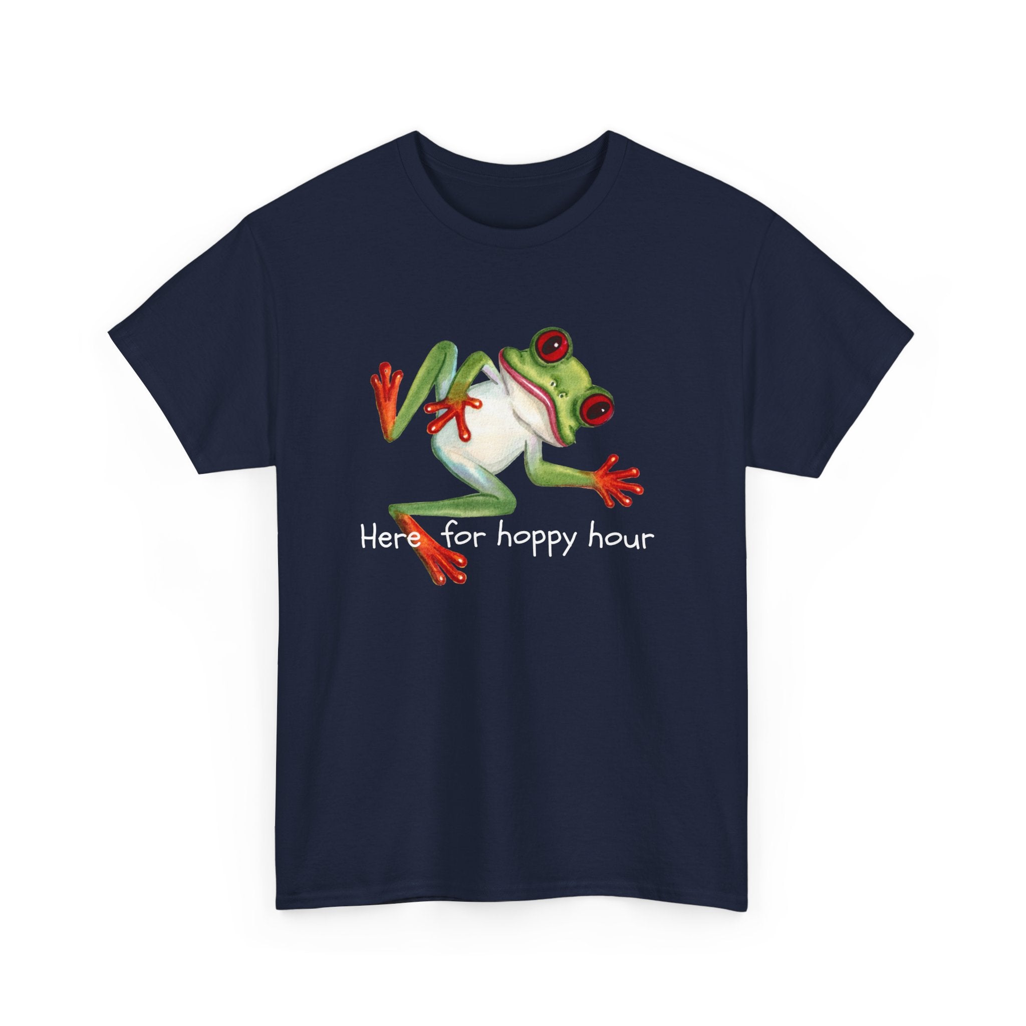 Red-Eyed Tree Frog Graphic Tee — Cute Tropical Frog Shirt for Nature Lovers