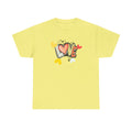 Love Heart Graphic Tee — Retro Doodle "LOVE" Design