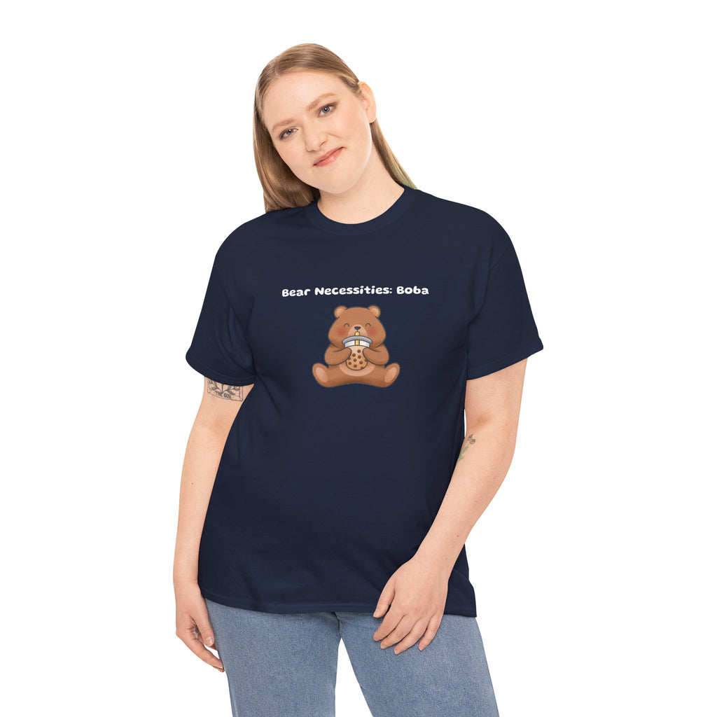 Bear Necessities: Boba Tee — Cute Bubble Tea Bear Graphic T-Shirt