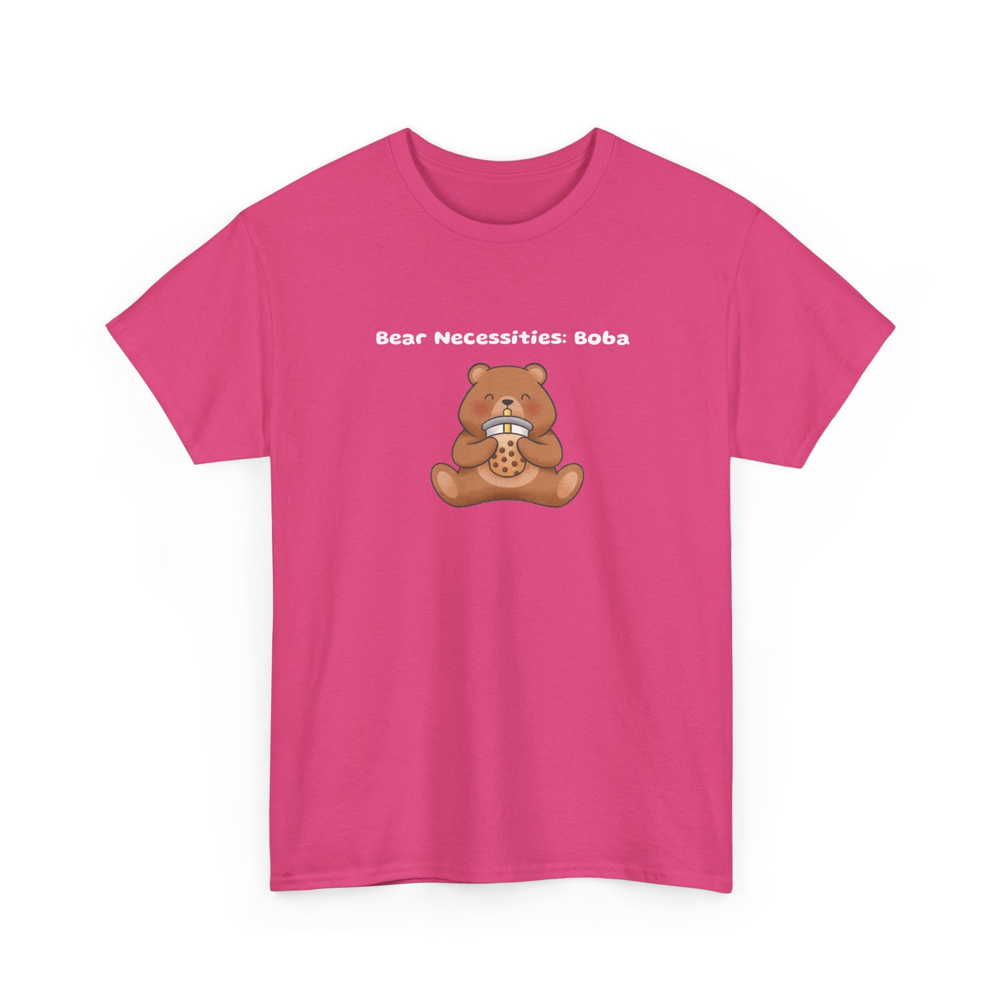 Bear Necessities: Boba Tee — Cute Bubble Tea Bear Graphic T-Shirt