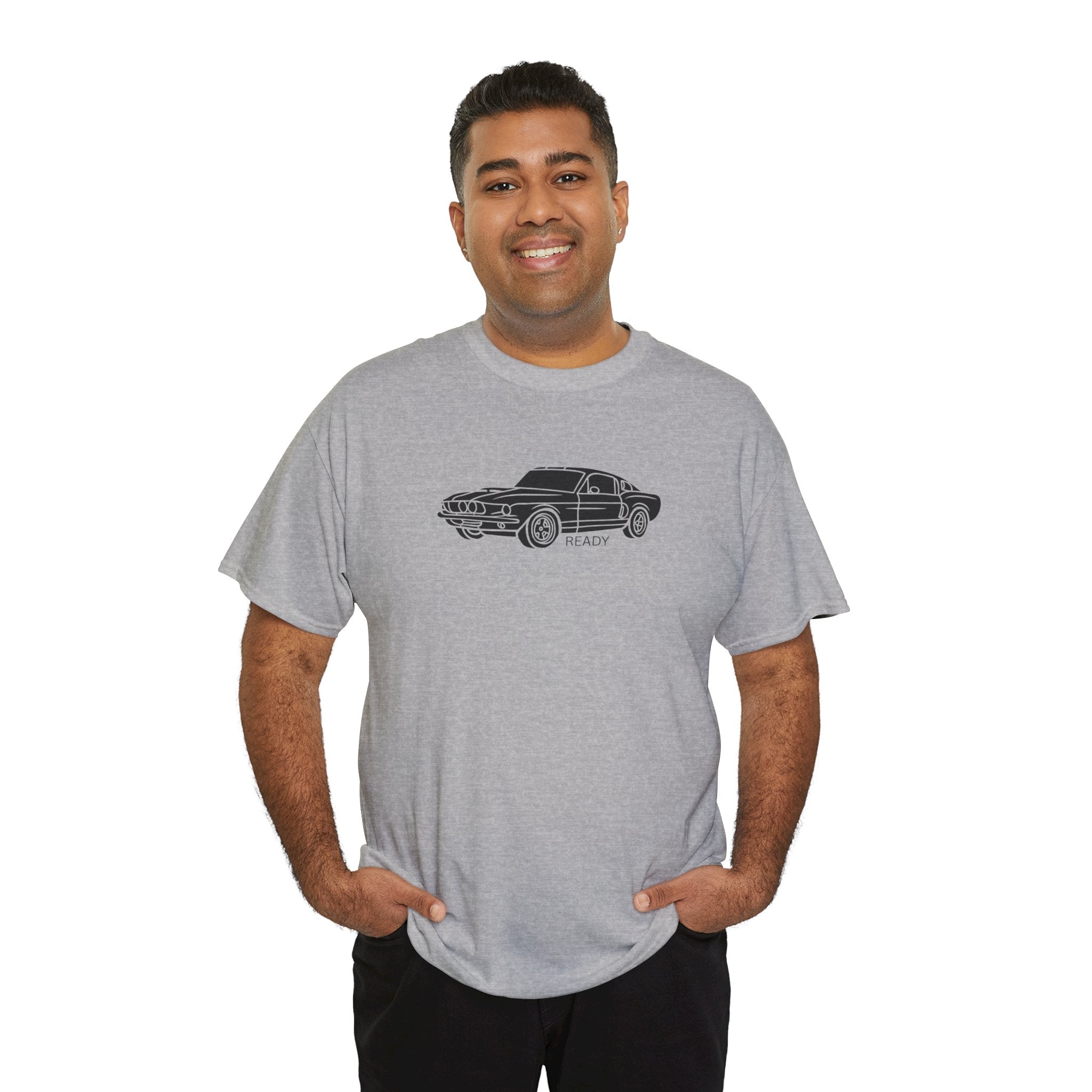 Classic Muscle Car Tee — Vintage Mustang Graphic Shirt