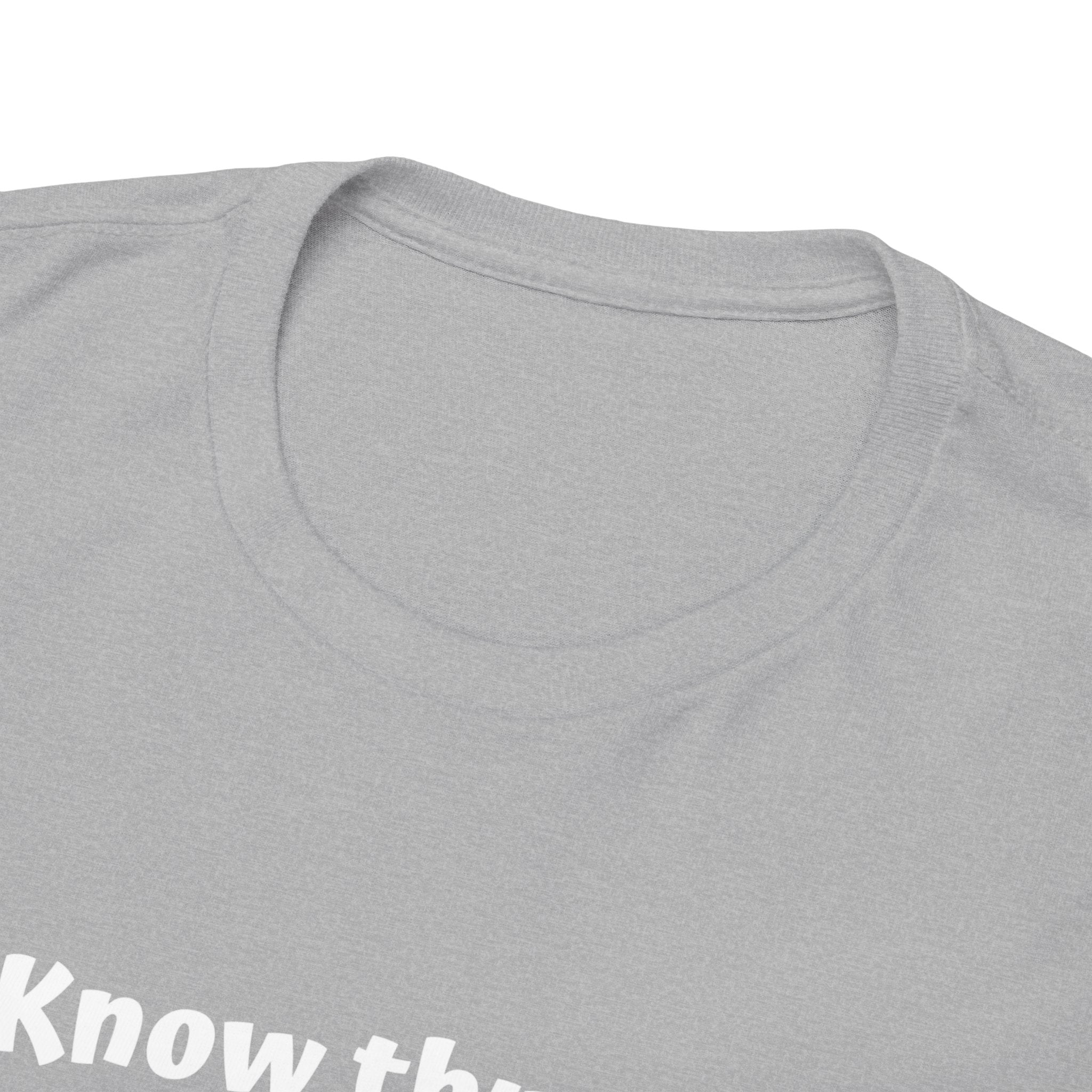 Know Thyself T-Shirt — Minimalist Affirmation Tee