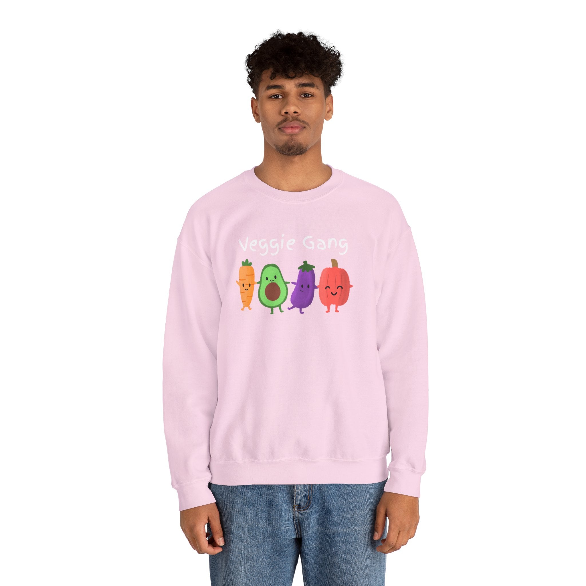 Anxiety Crewneck Sweatshirt — "Different Day Same Anxiety" Cute Cartoon Comfort Pullover