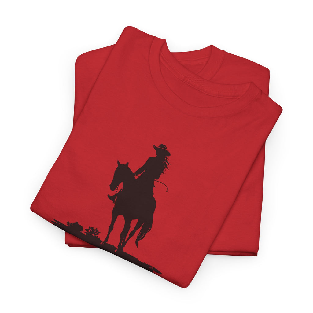Cowboy Silhouette T‑Shirt — Lone Rider Graphic Tee