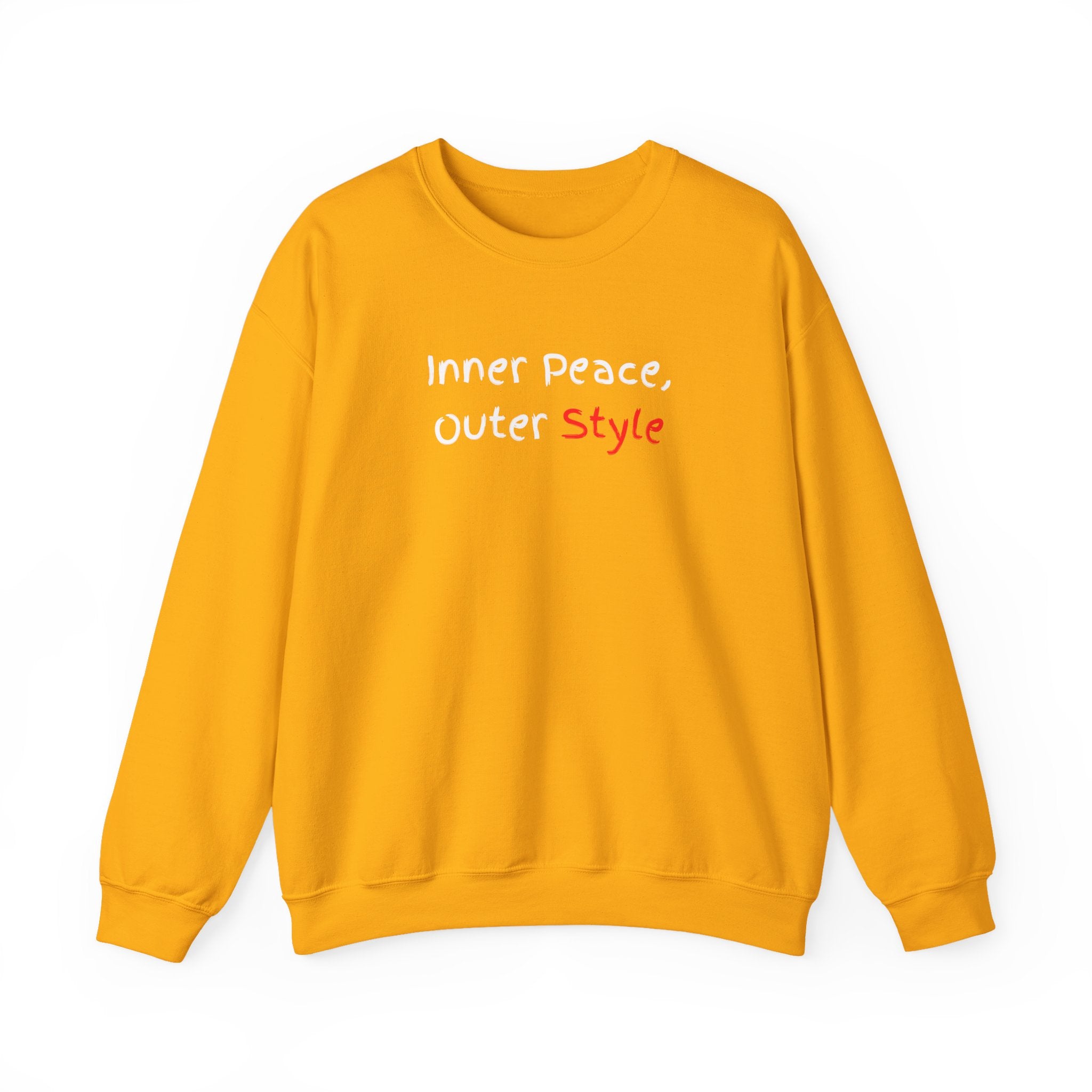 Crewneck Sweatshirt "Style" Minimalist Pink Script – Casual Everyday Fashion