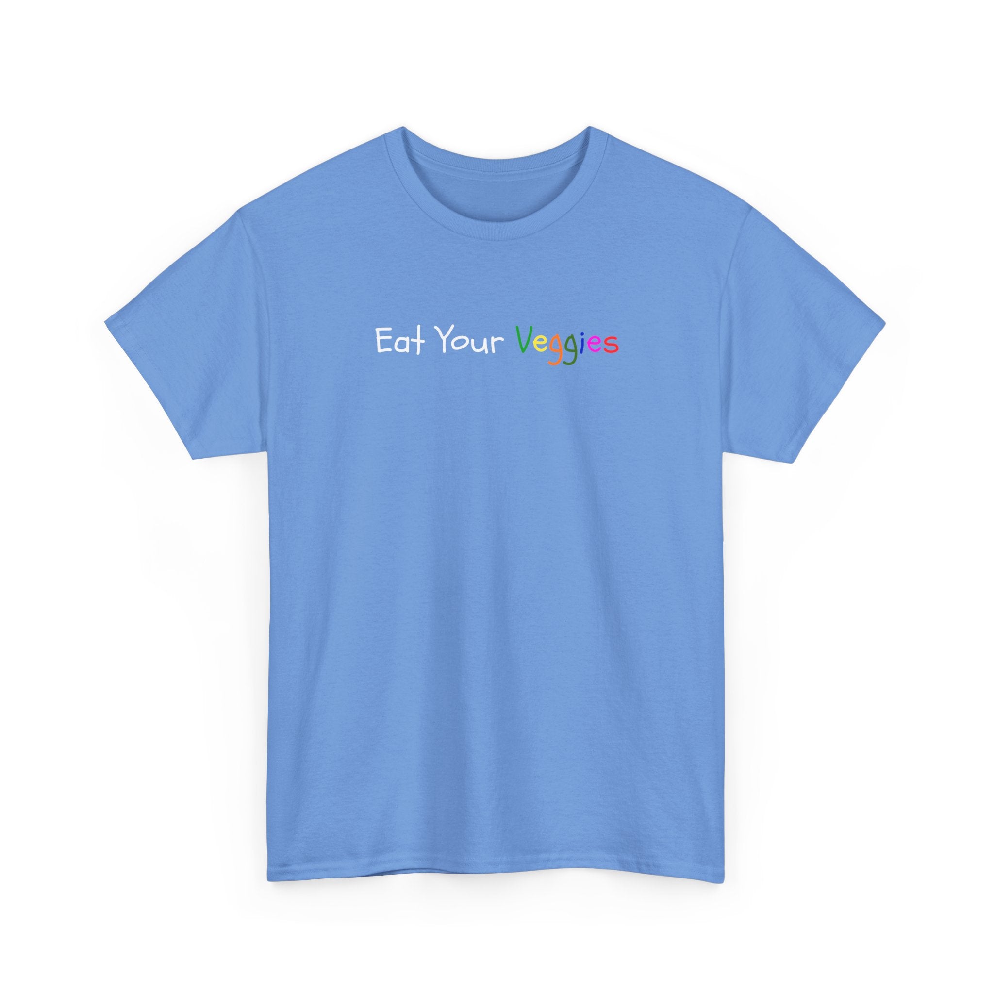Eat Your Veggies T-Shirt — Colorful Kids & Adult Veggie Reminder Tee