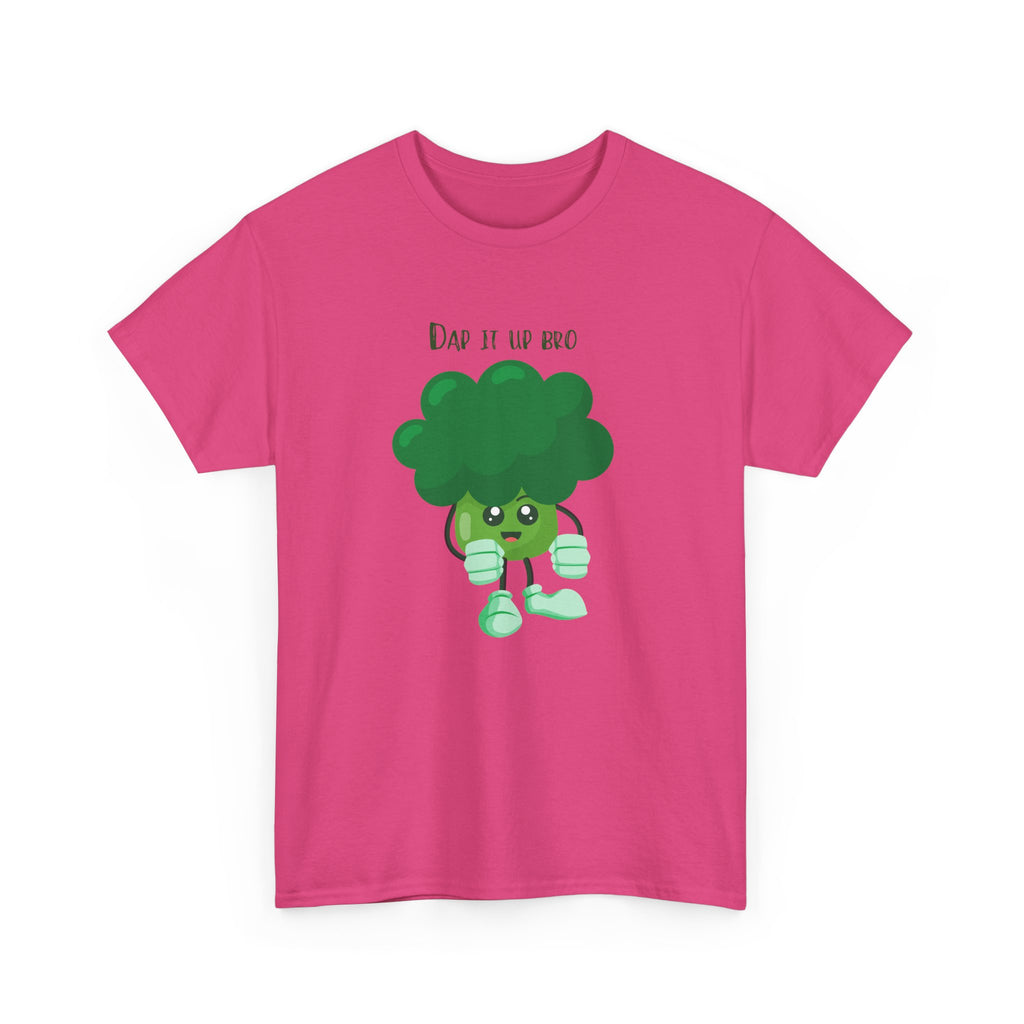 Broccoli Buddy T‑Shirt — Cute 'Eat Yo Veg' Veggie Graphic Tee