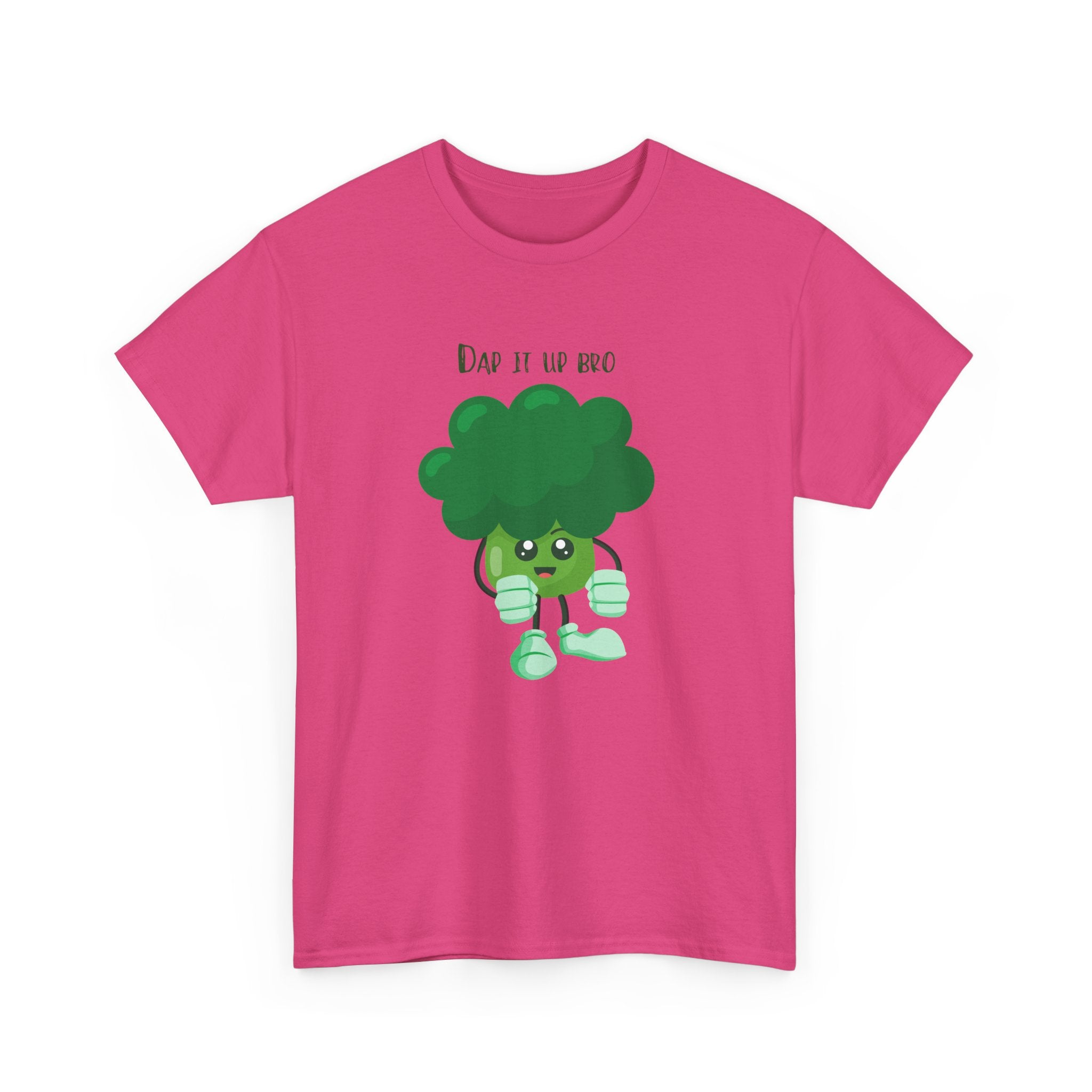 Broccoli Buddy T‑Shirt — Cute 'Eat Yo Veg' Veggie Graphic Tee