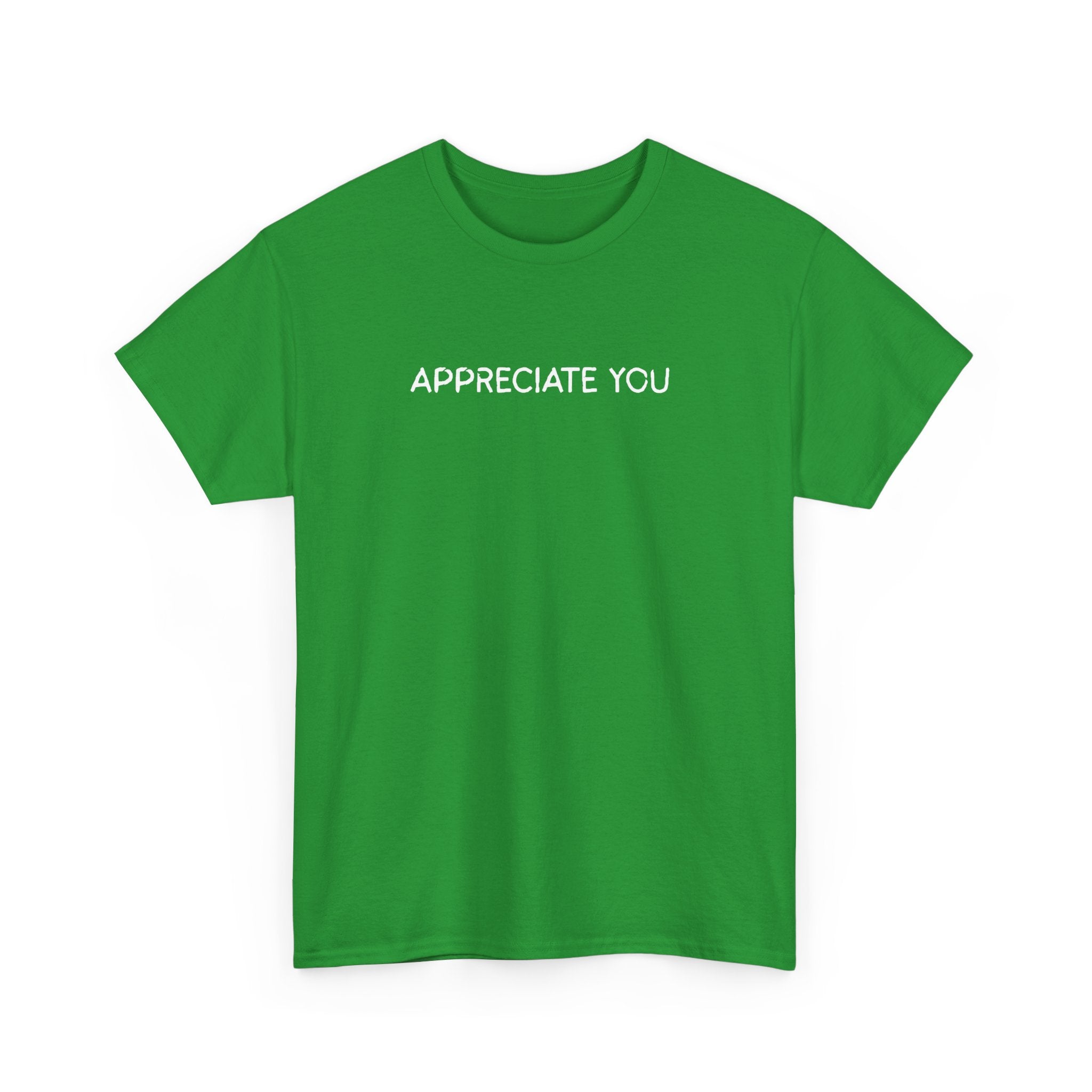 Appreciate You Tee — Minimalist Thank You Graphic T-Shirt