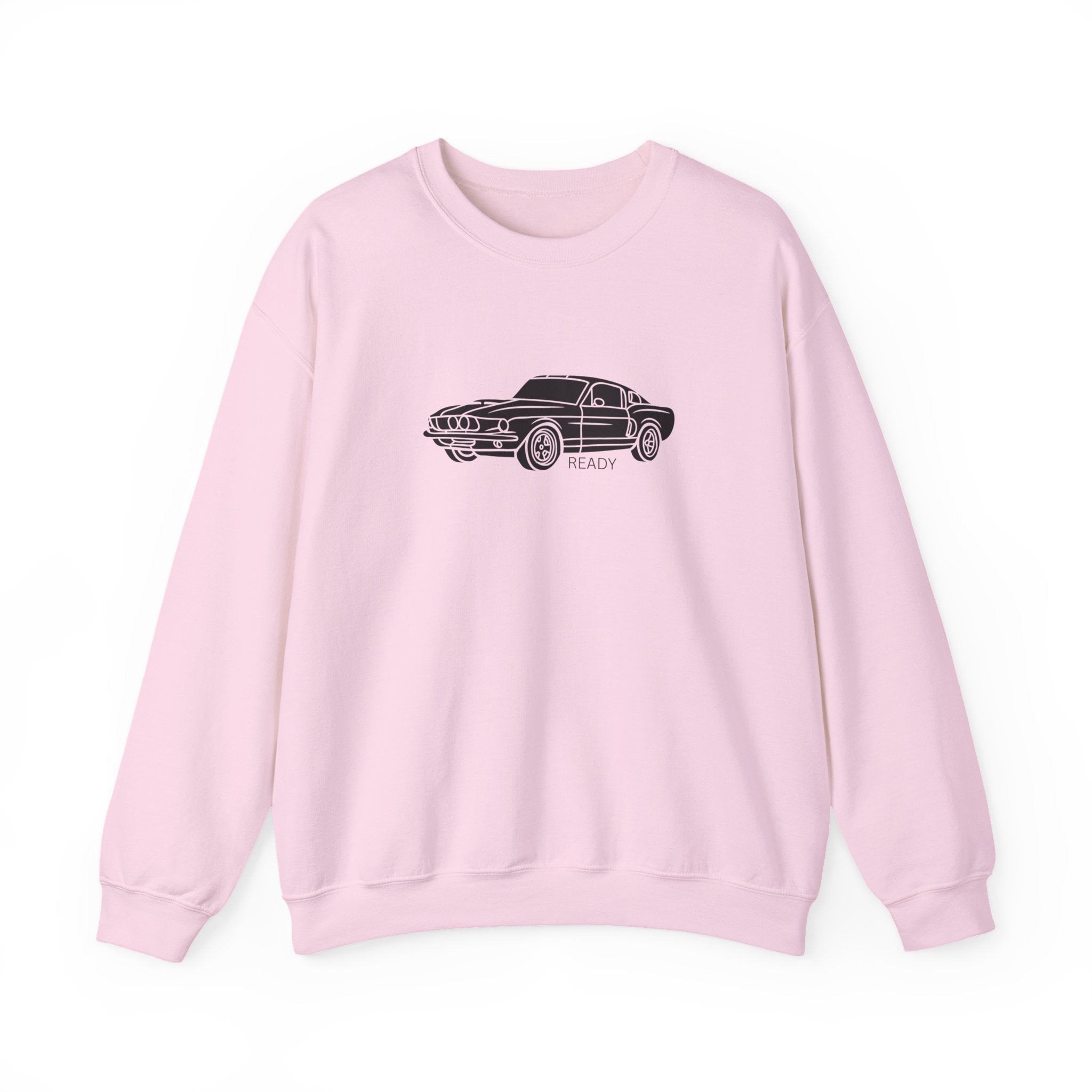 Classic Mustang Outline Crewneck Sweatshirt