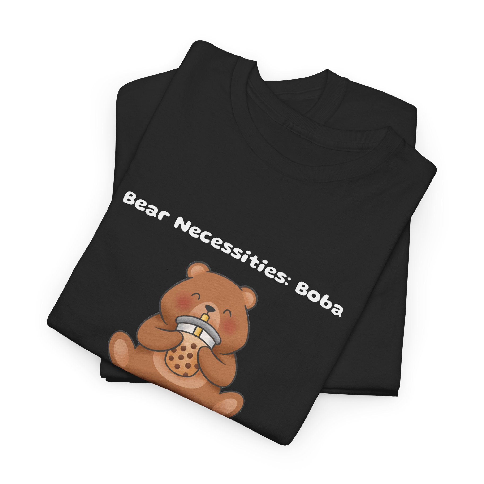 Bear Necessities: Boba Tee — Cute Bubble Tea Bear Graphic T-Shirt