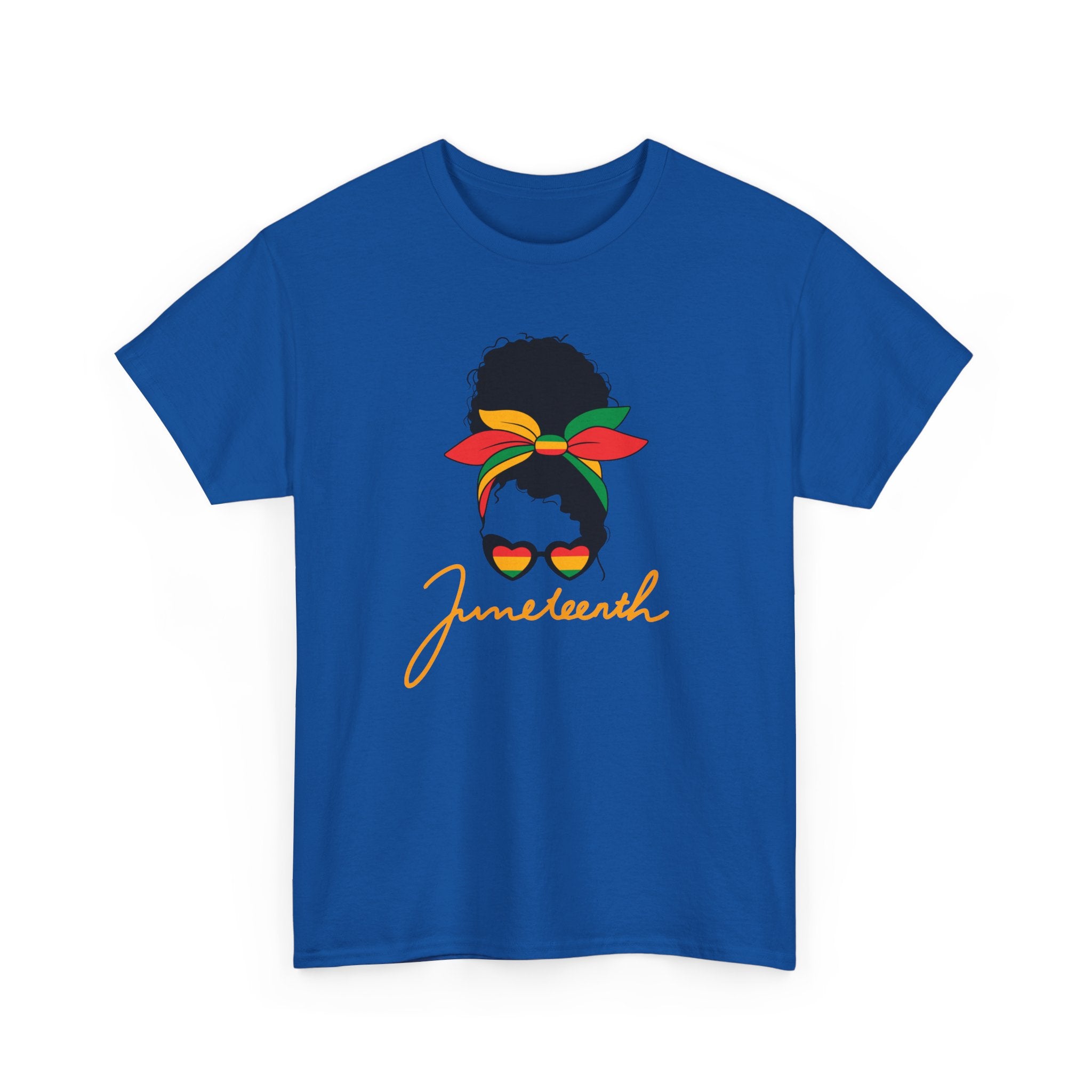 Juneteenth Afro Puff Tee — Juneteenth Celebration T-Shirt